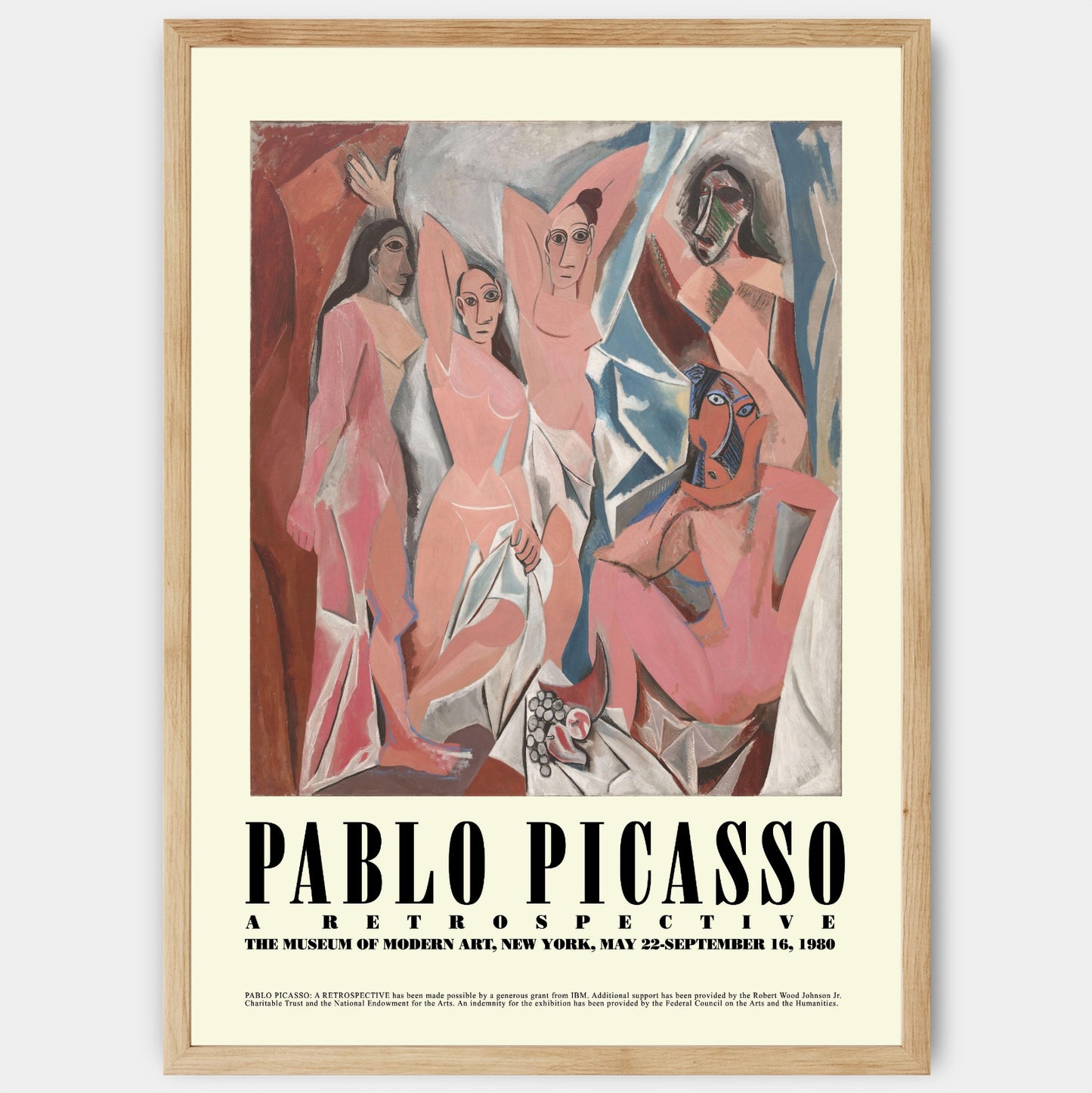 Poster A Retrospective | Pablo Picasso