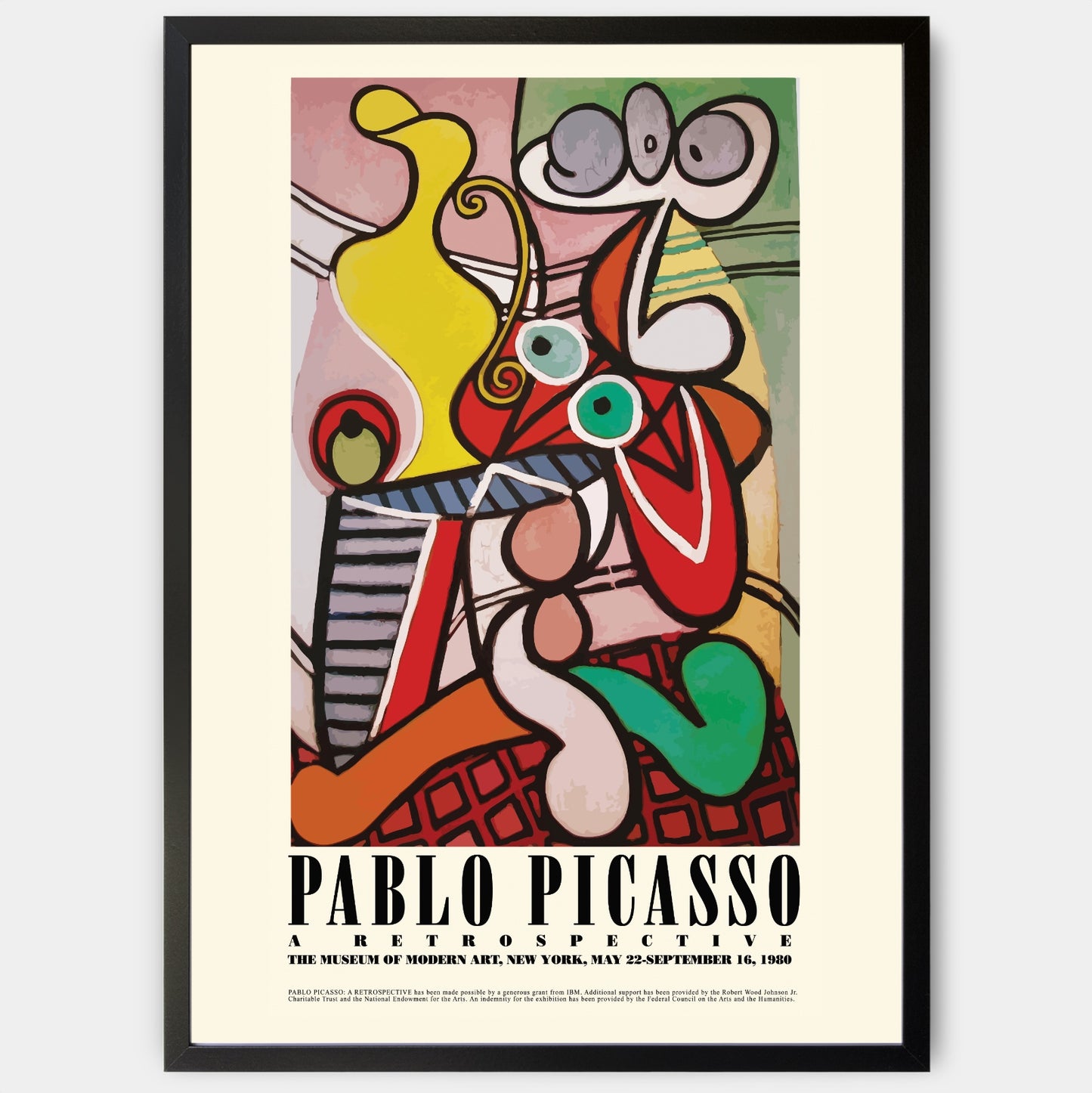 Poster A Retrospective II | Pablo Picasso