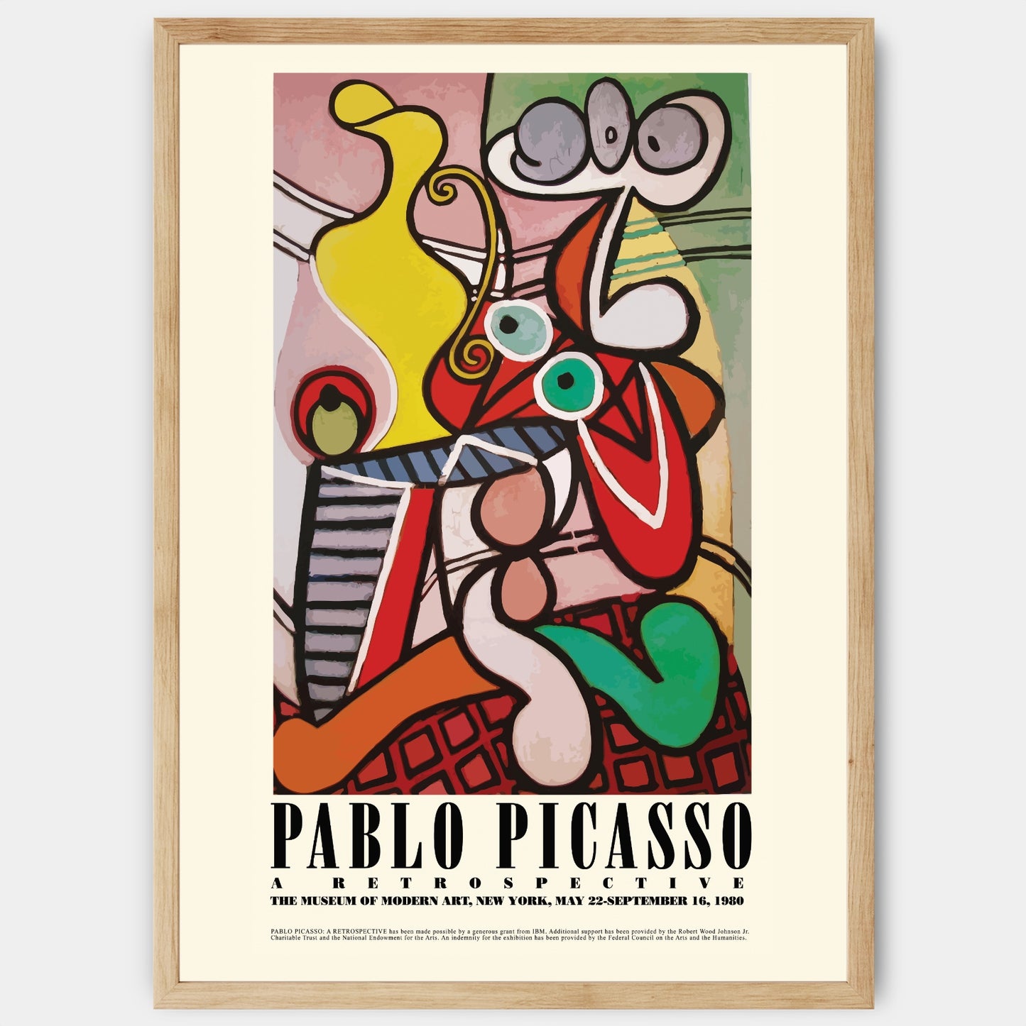 Poster A Retrospective II | Pablo Picasso