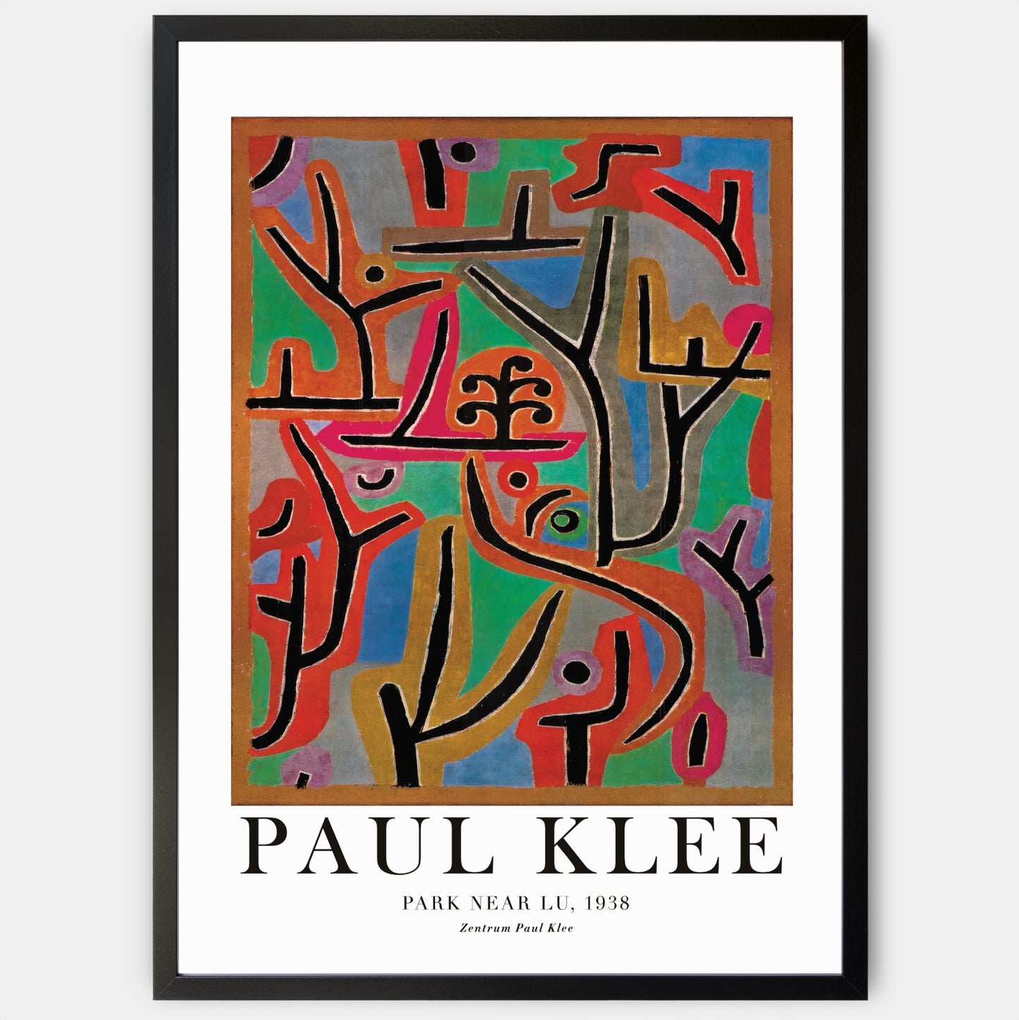 Poster Park Near Lu | Paul Klee