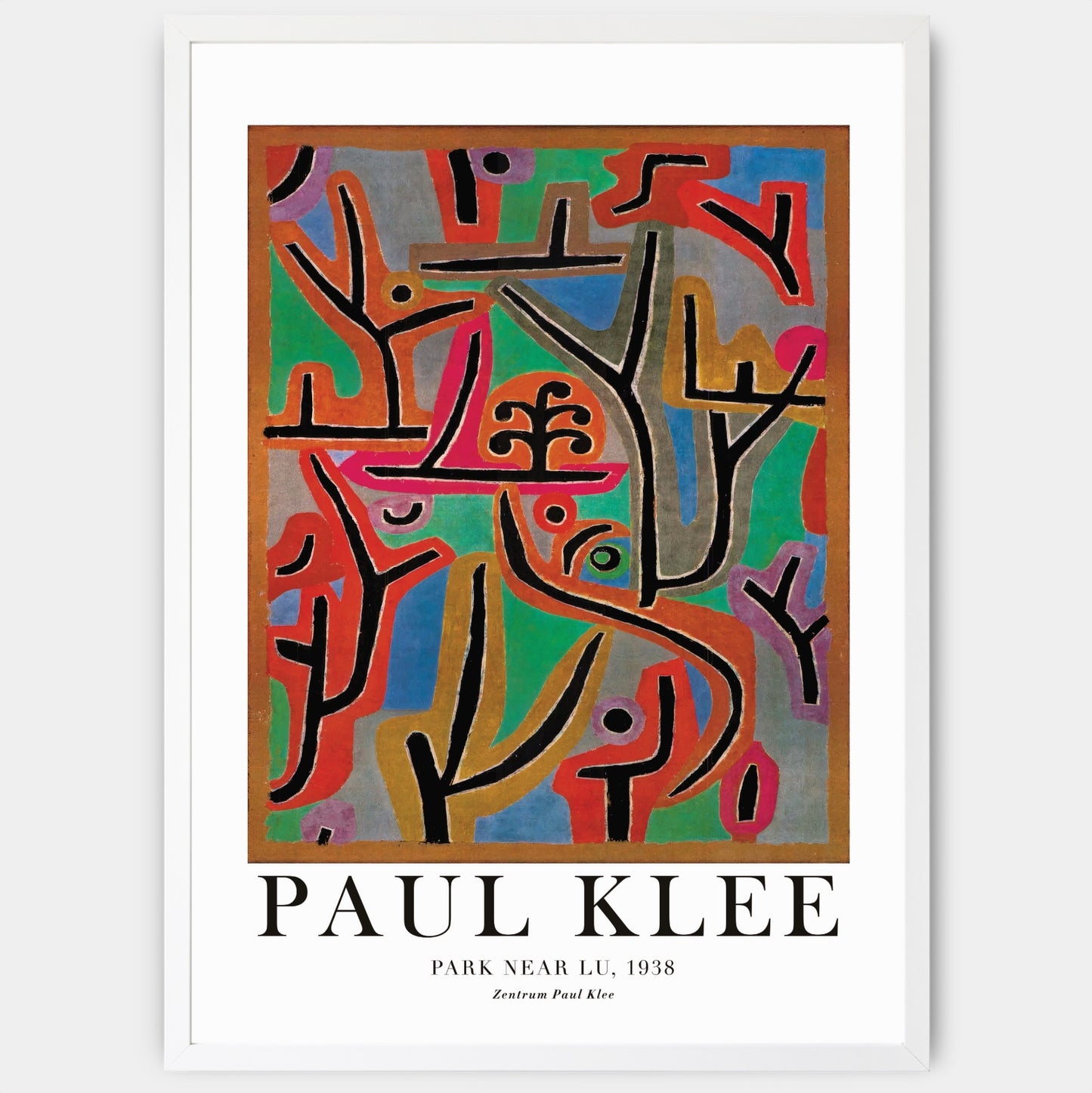 Poster Park Near Lu | Paul Klee