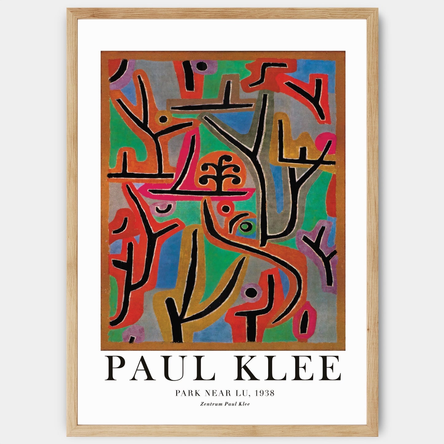Poster Park Near Lu | Paul Klee