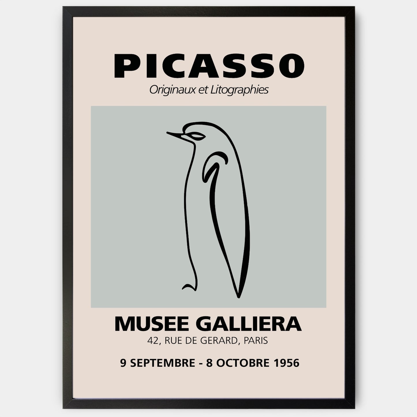 Minimalist Sketch II Poster | Pablo Picasso