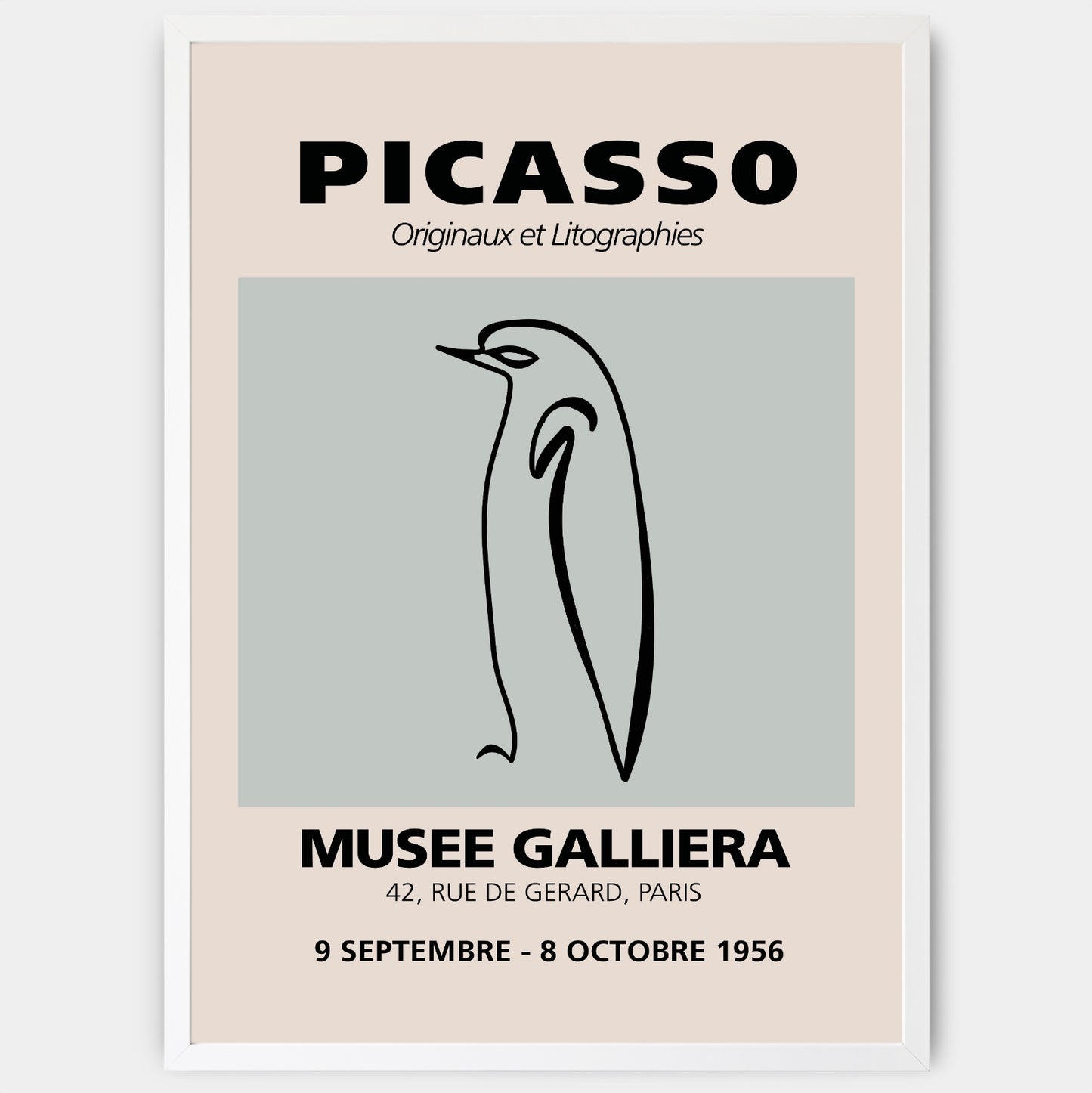 Minimalist Sketch II Poster | Pablo Picasso