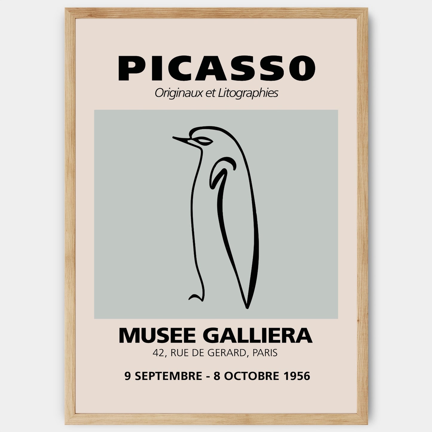 Minimalist Sketch II Poster | Pablo Picasso