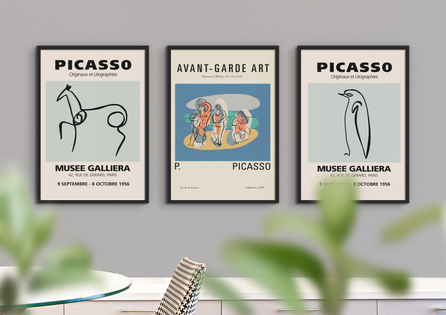 Minimalist Sketch II Poster | Pablo Picasso