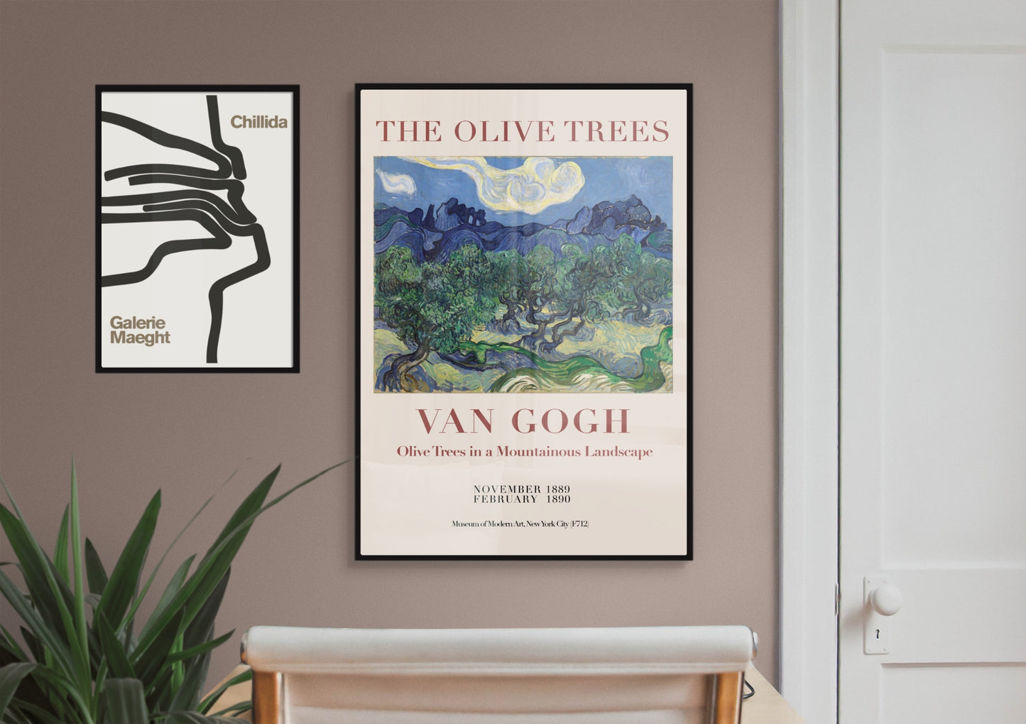The Olive Trees Poster | Vincent Van Gogh