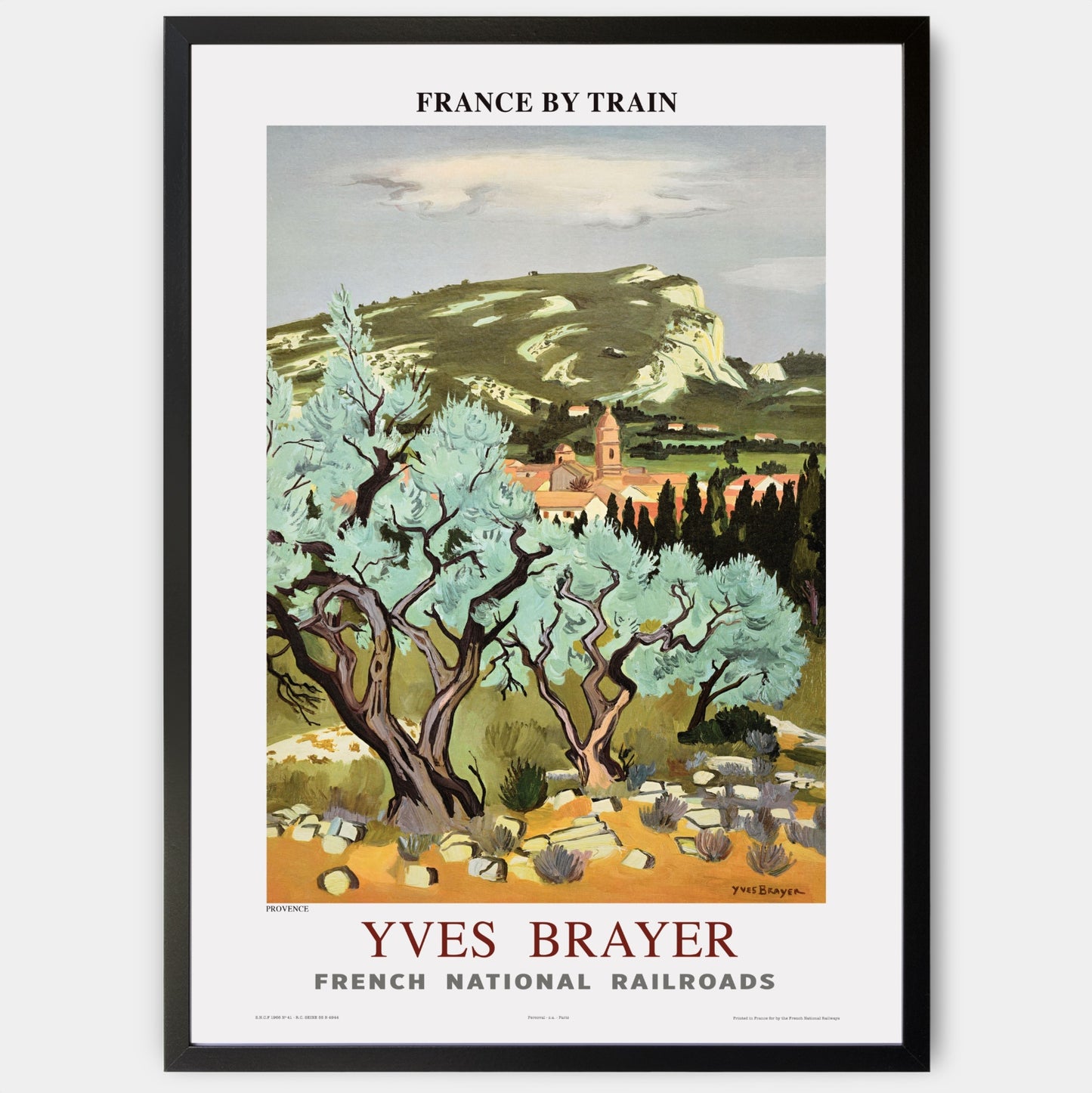 France by Train poster | Yves Brayer