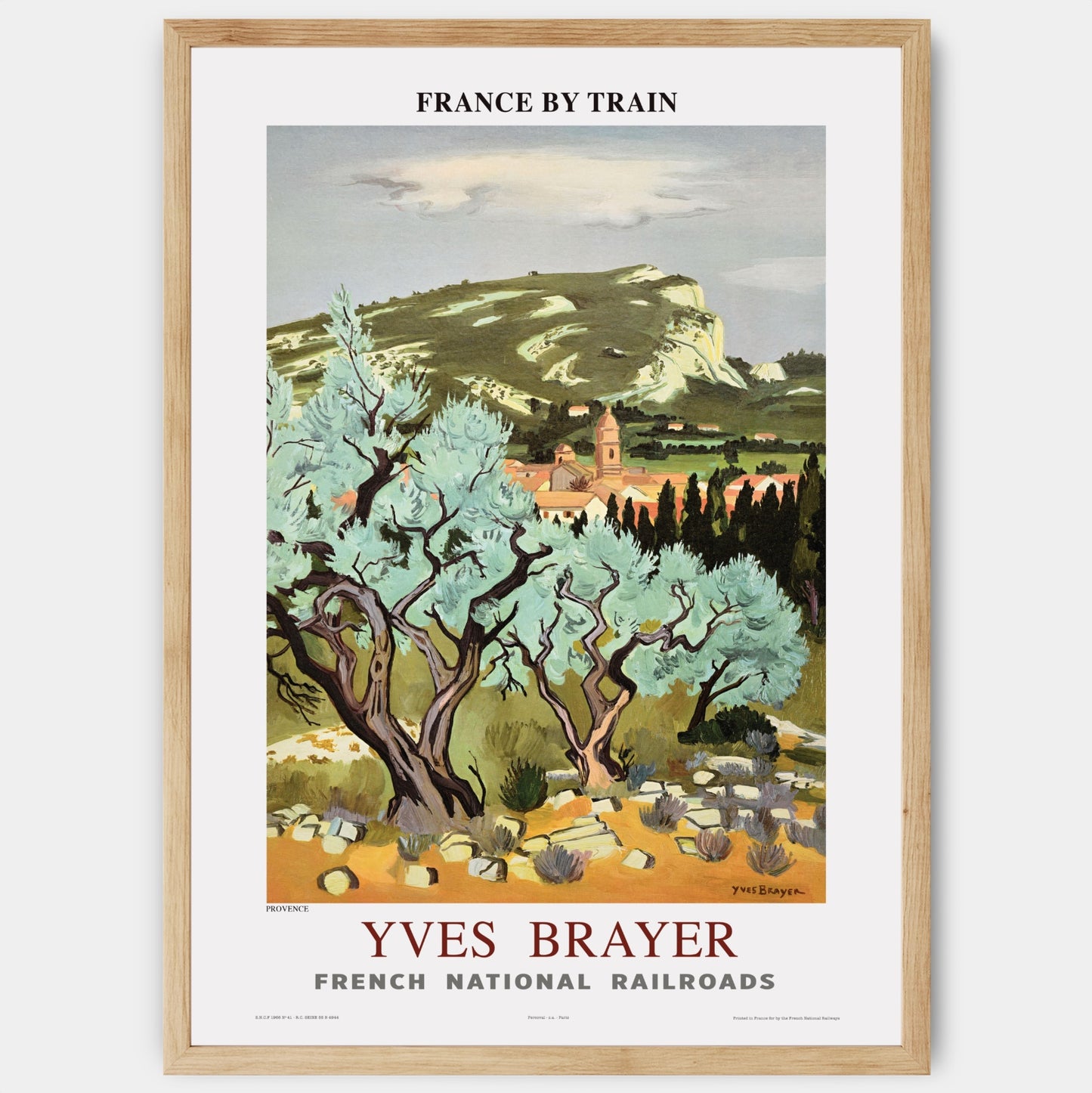 France by Train poster | Yves Brayer