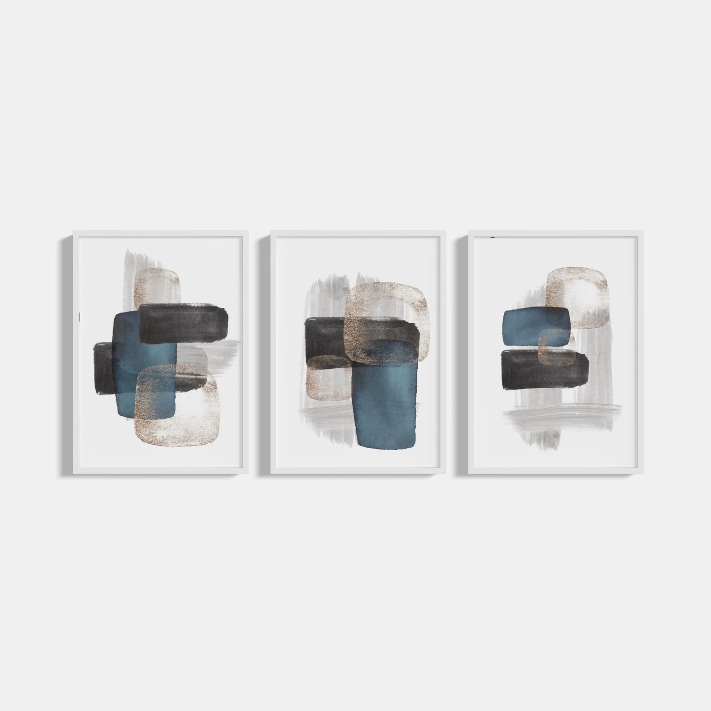 Set of 3 Gold Touch posters