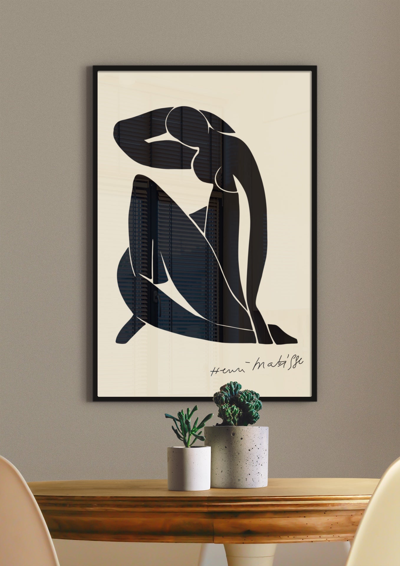 Poster Woman in Black | Matisse