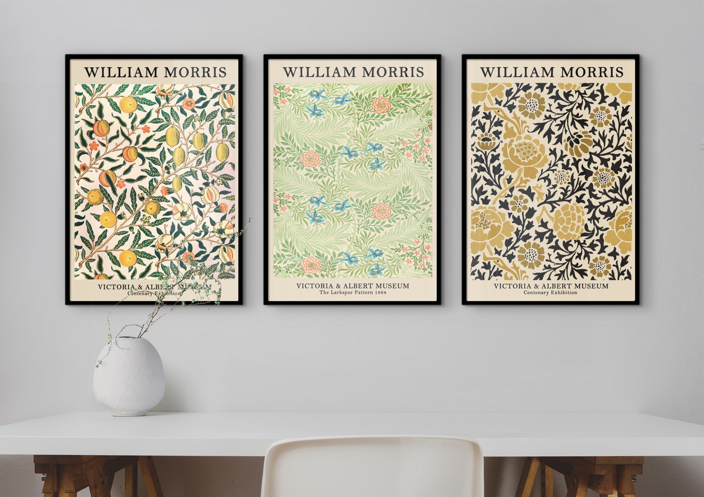 Centenary Exhibition I. Poster | William Morris