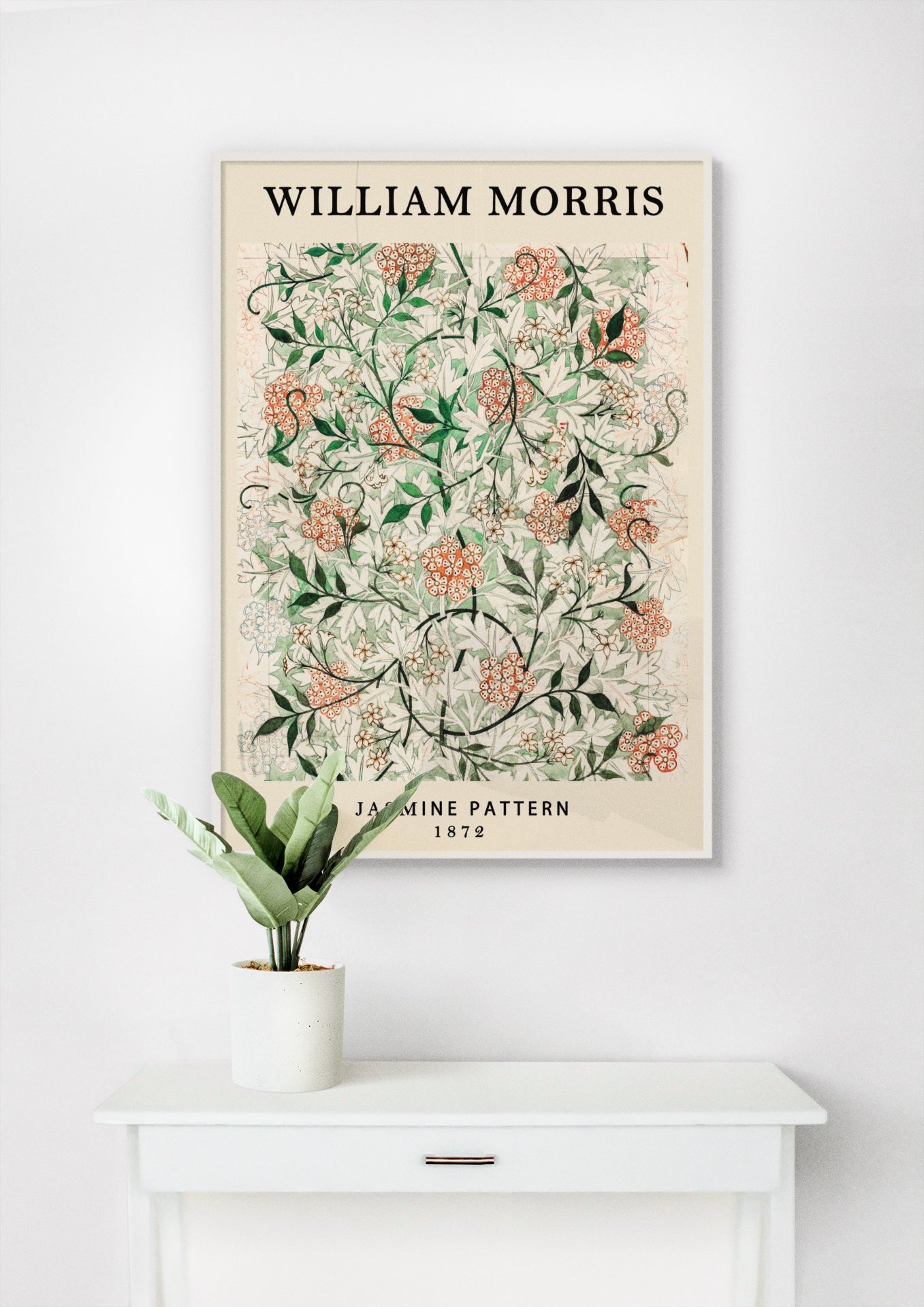Jasmine Pattern Poster | William Morris