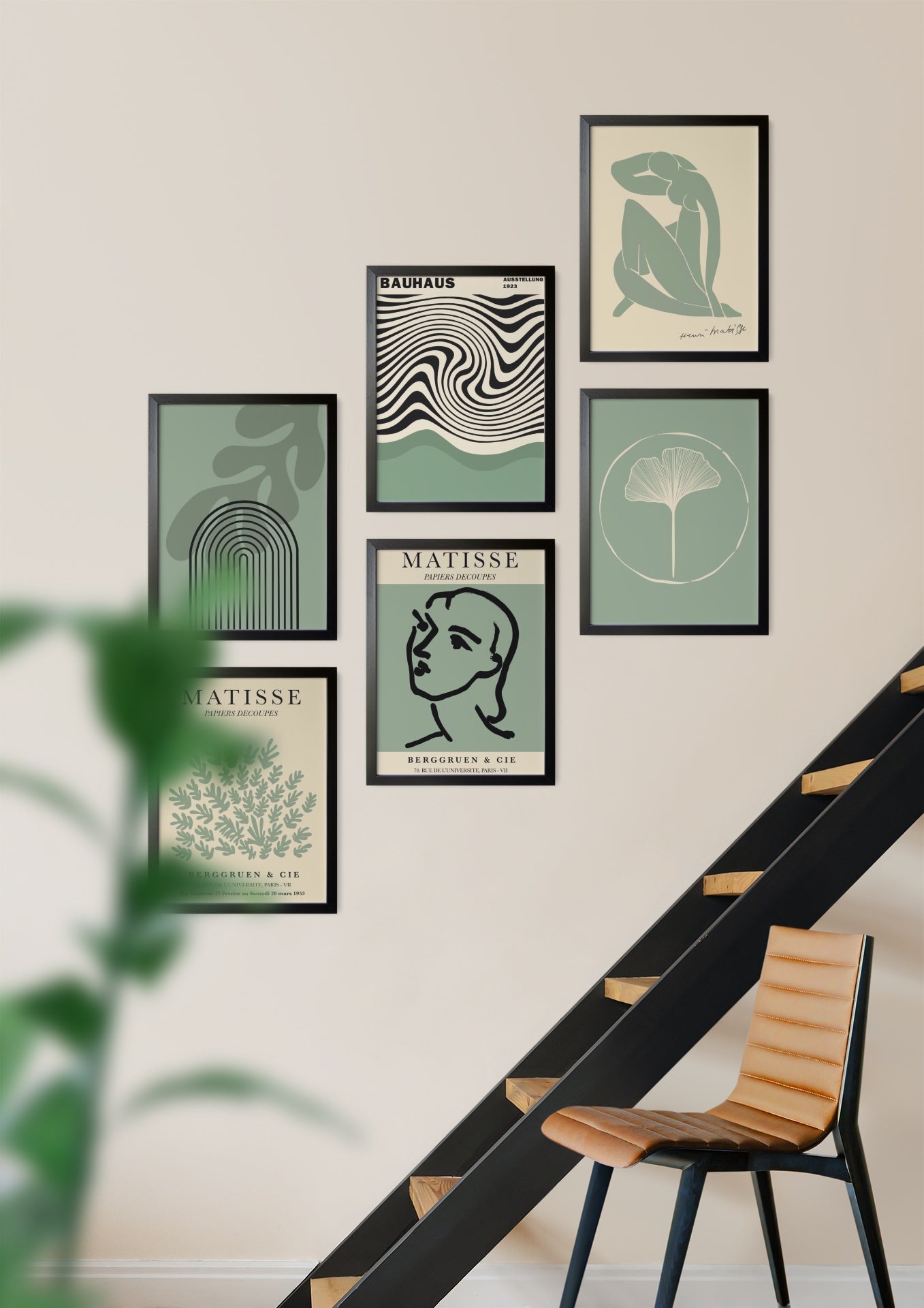 The Sheaf in Green Poster | Matisse