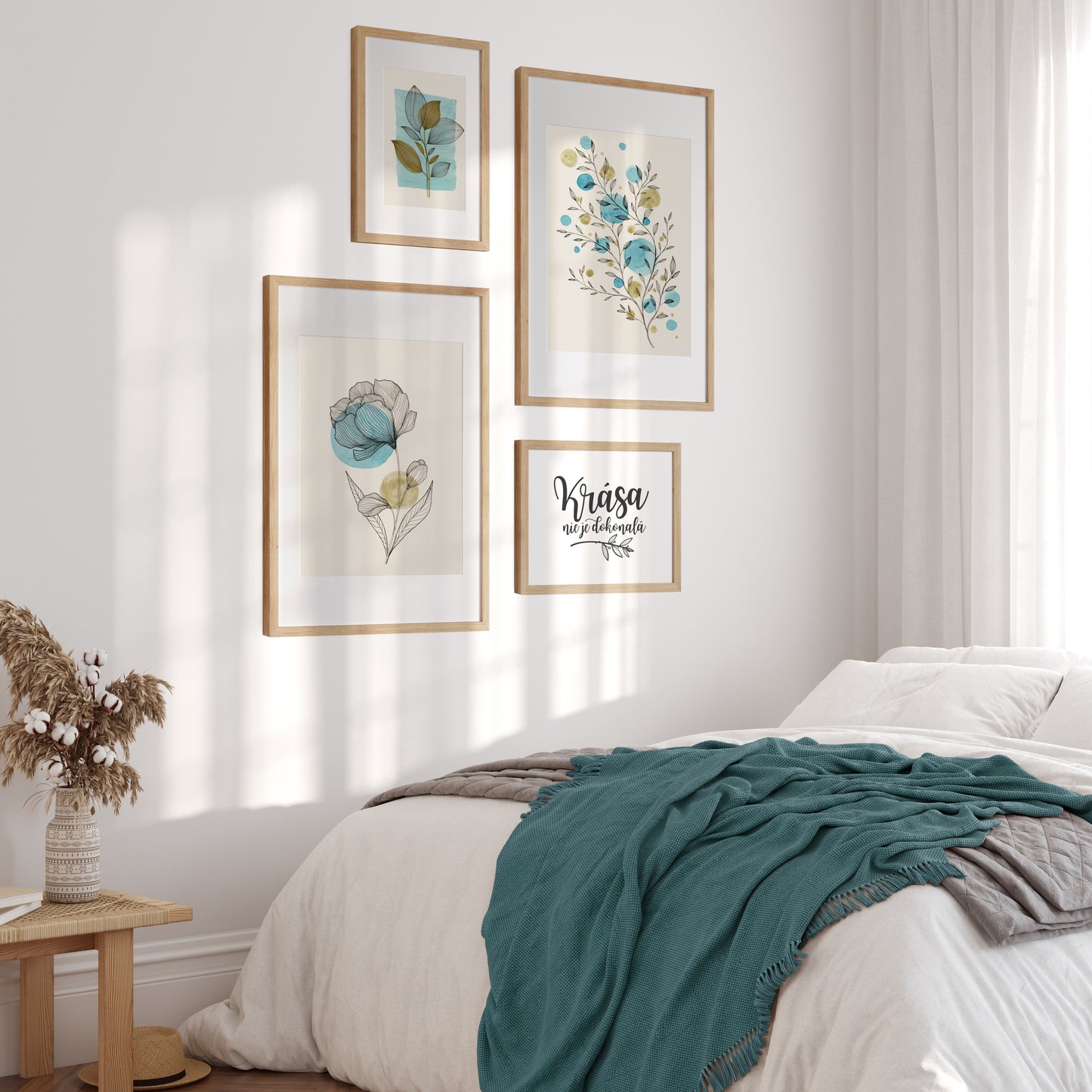 Twig in Blue Poster