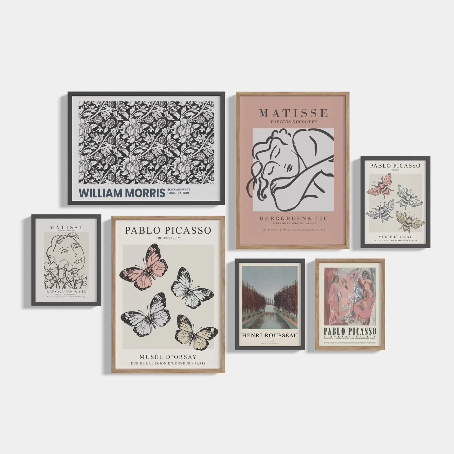 Set of 7 Sleep posters