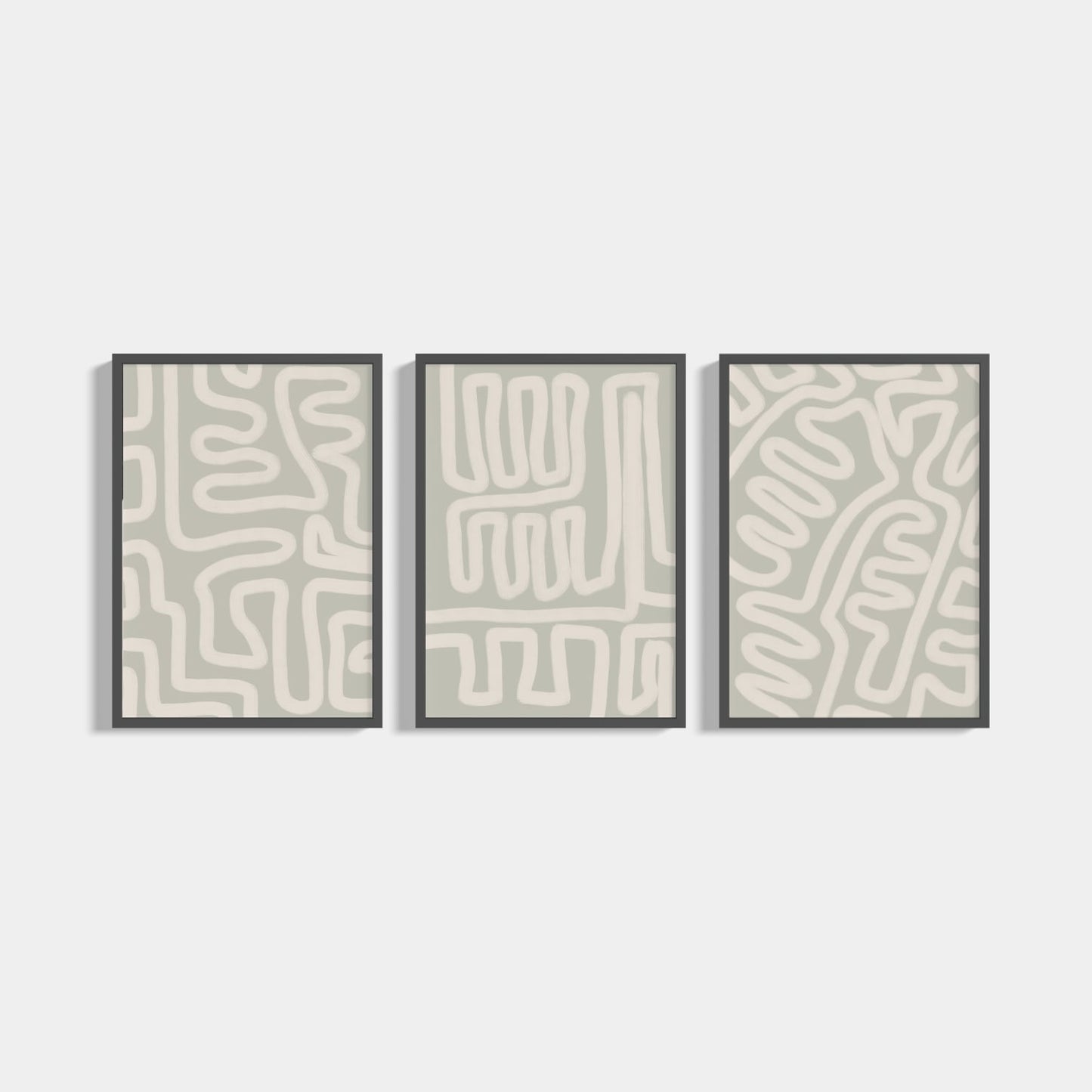 Maze 3-Poster Set