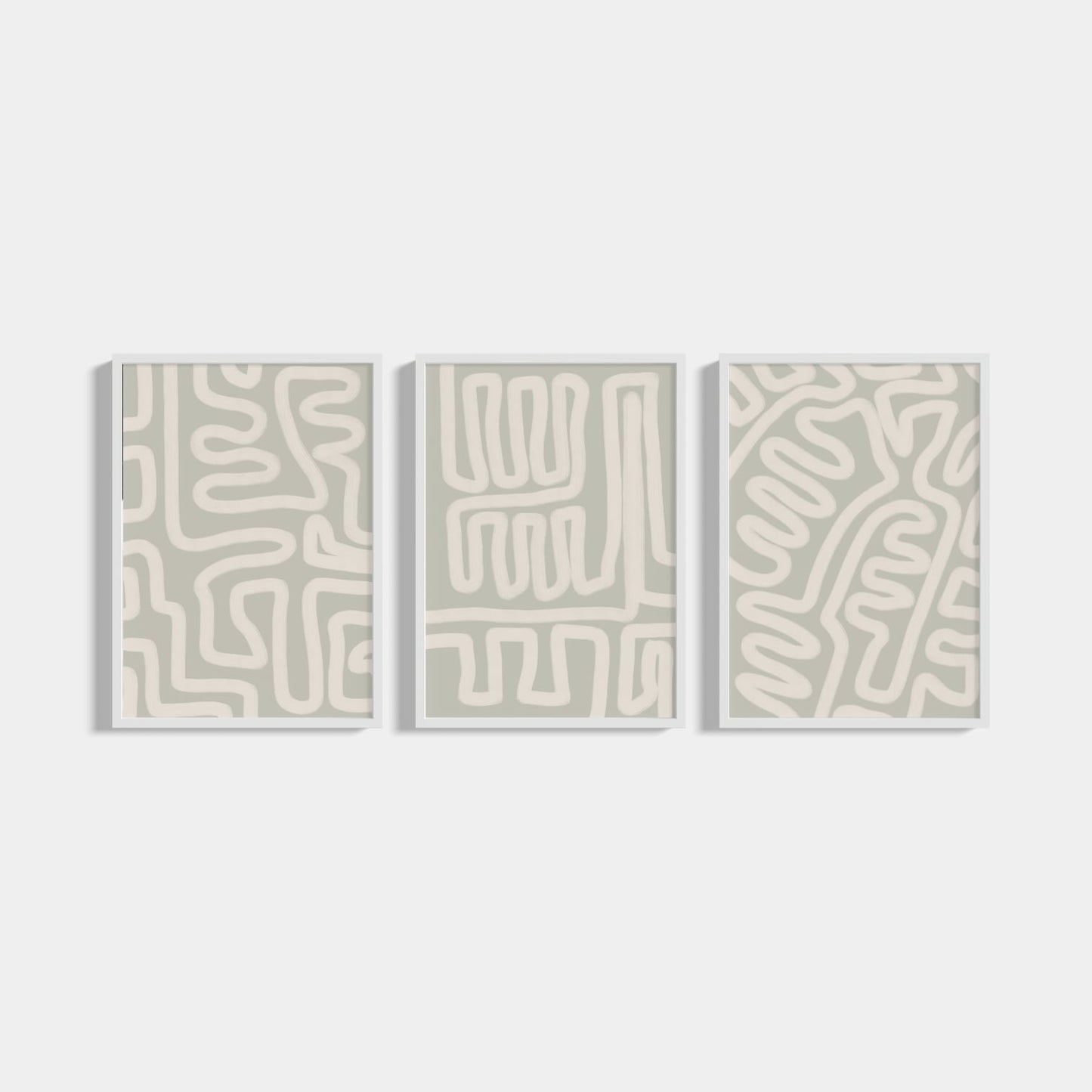 Maze 3-Poster Set
