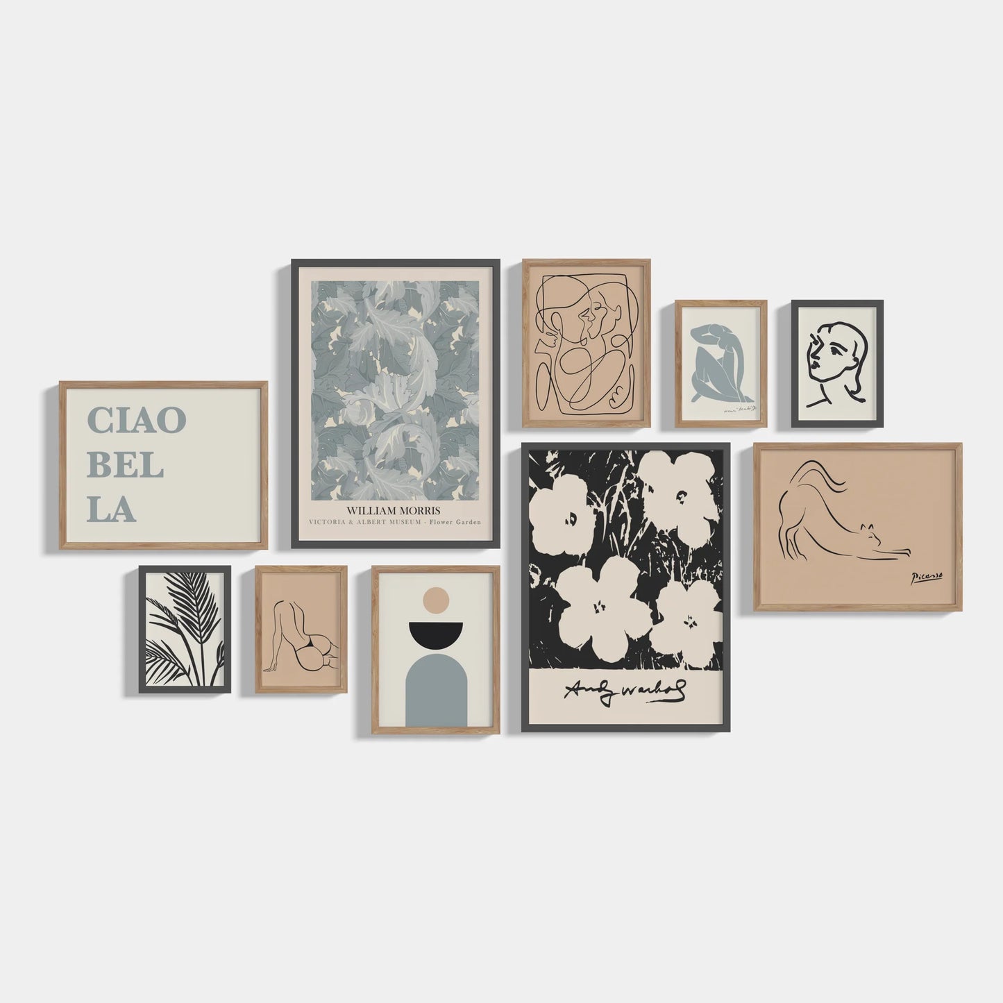 Set of 10 Boho posters