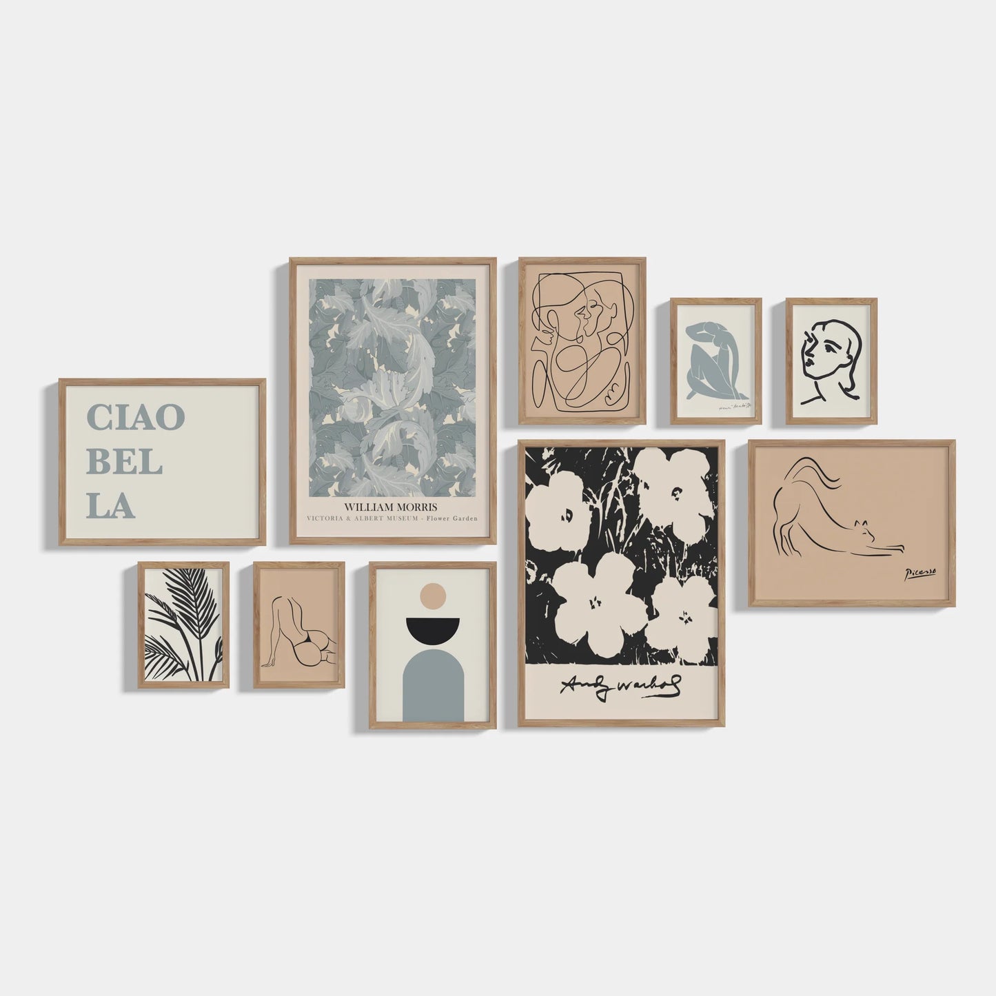Set of 10 Boho posters