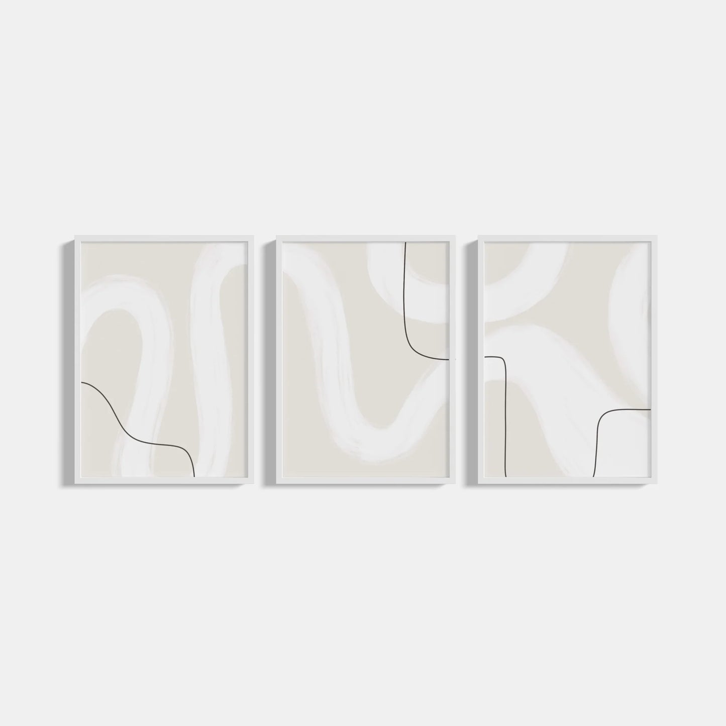 Set of 3 Lines posters
