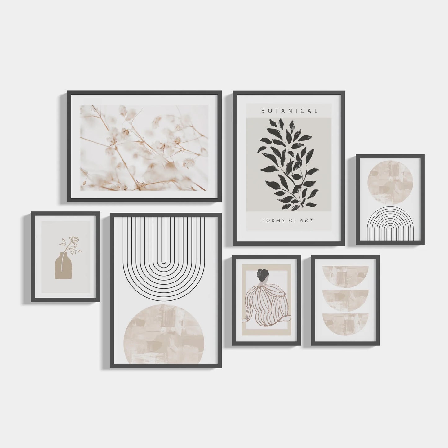 Set of 7 Mood posters