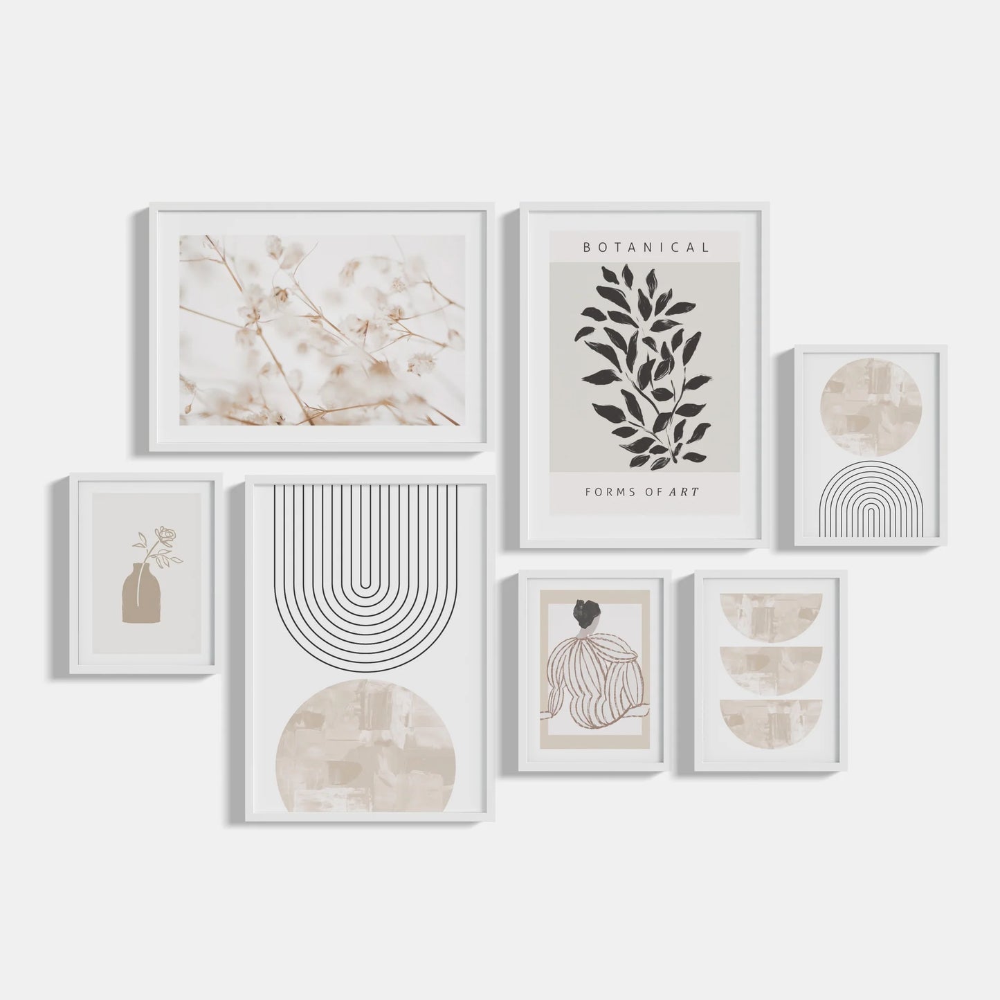 Set of 7 Mood posters