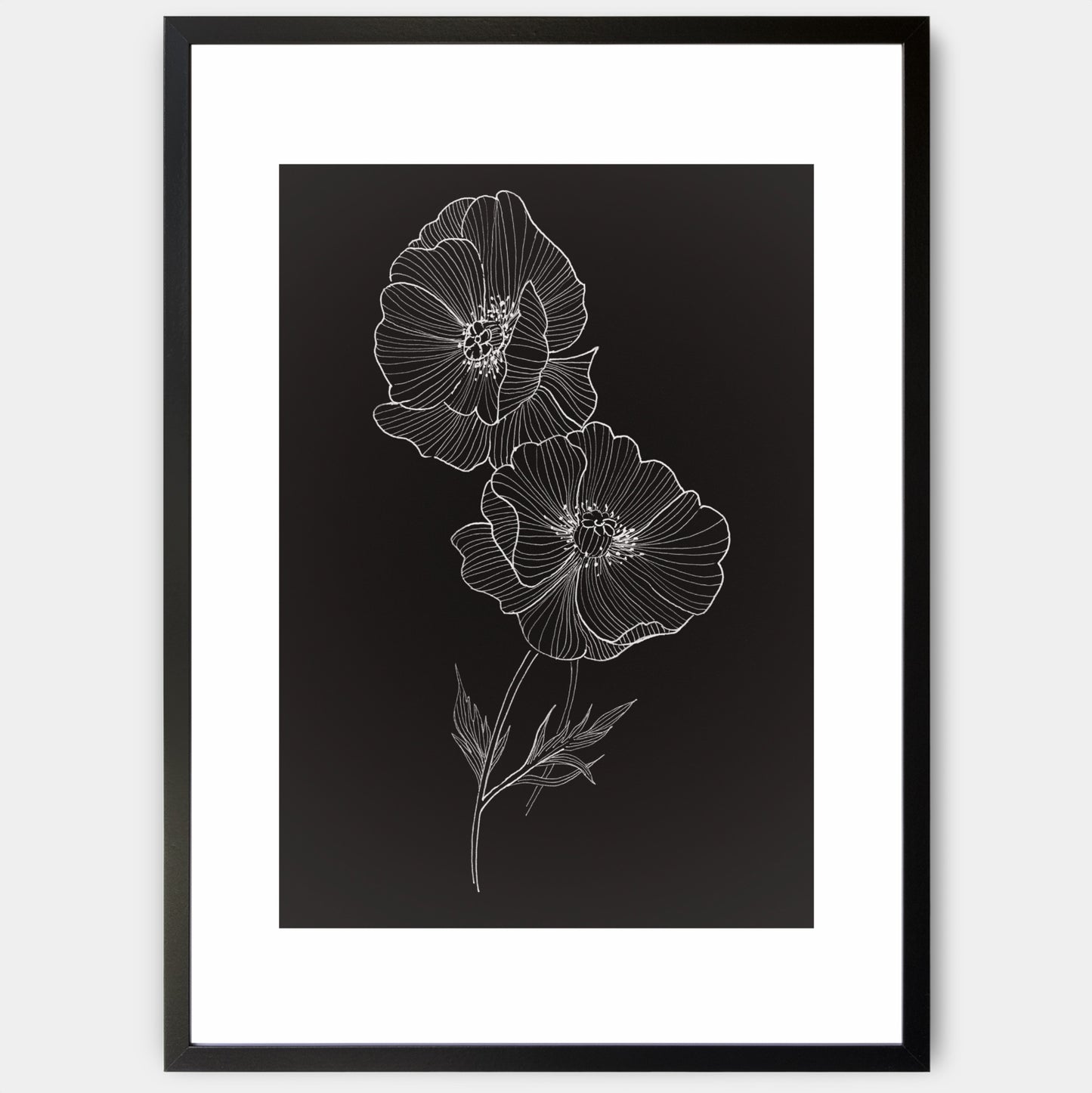 Poster Wild Poppy - painting