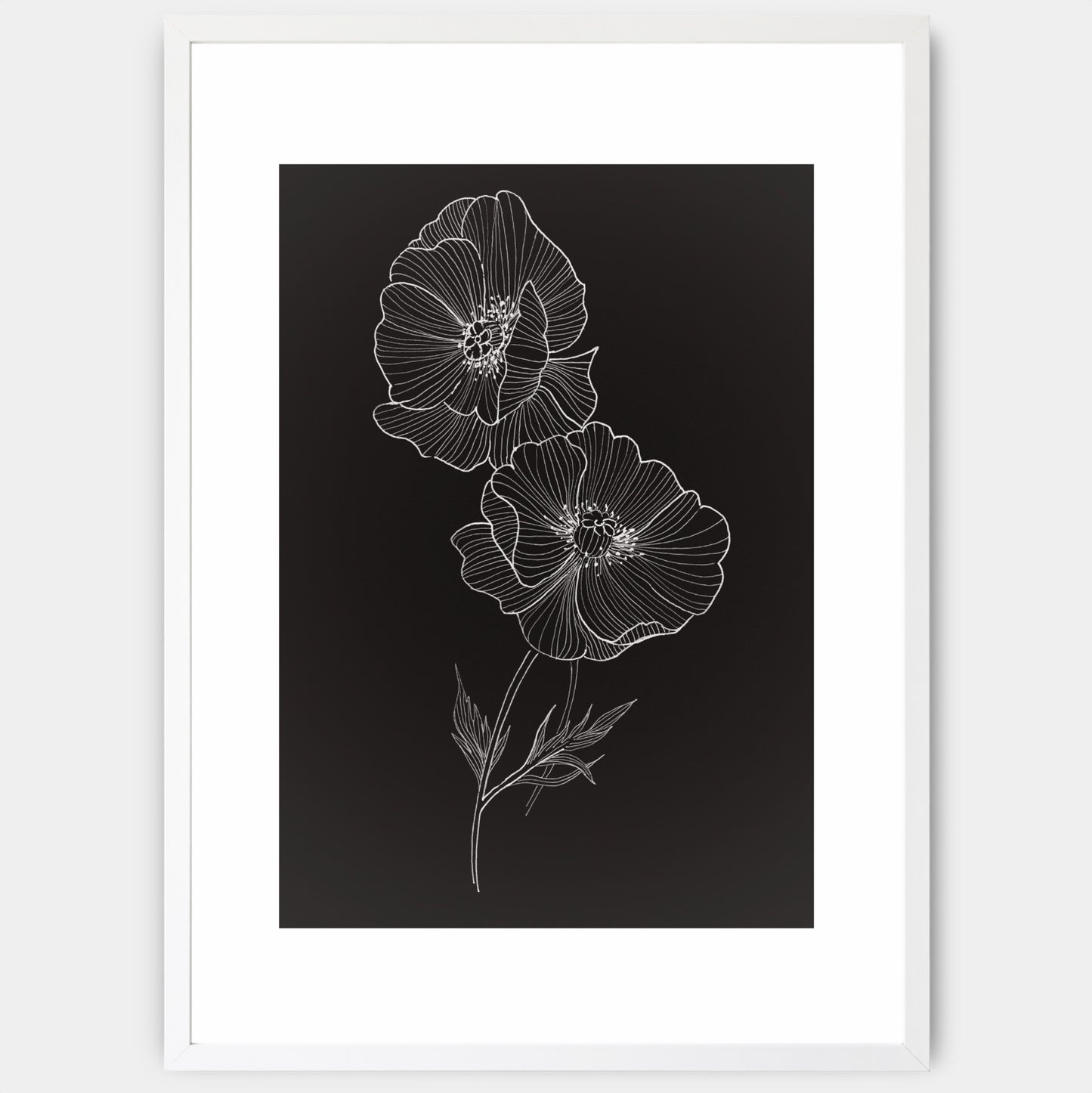 Poster Wild Poppy - painting