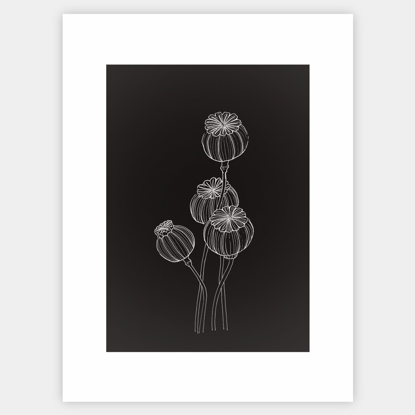 Poppy poster - painting