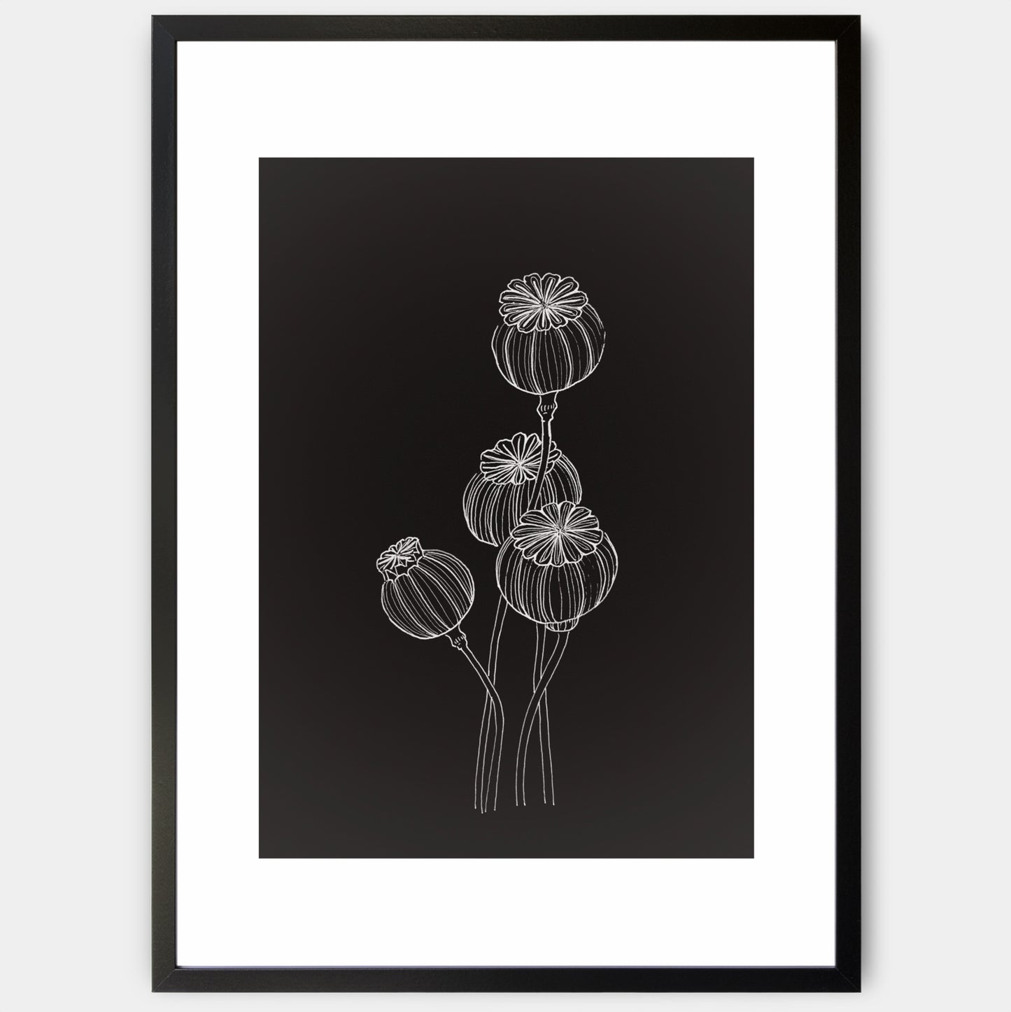 Poppy poster - painting