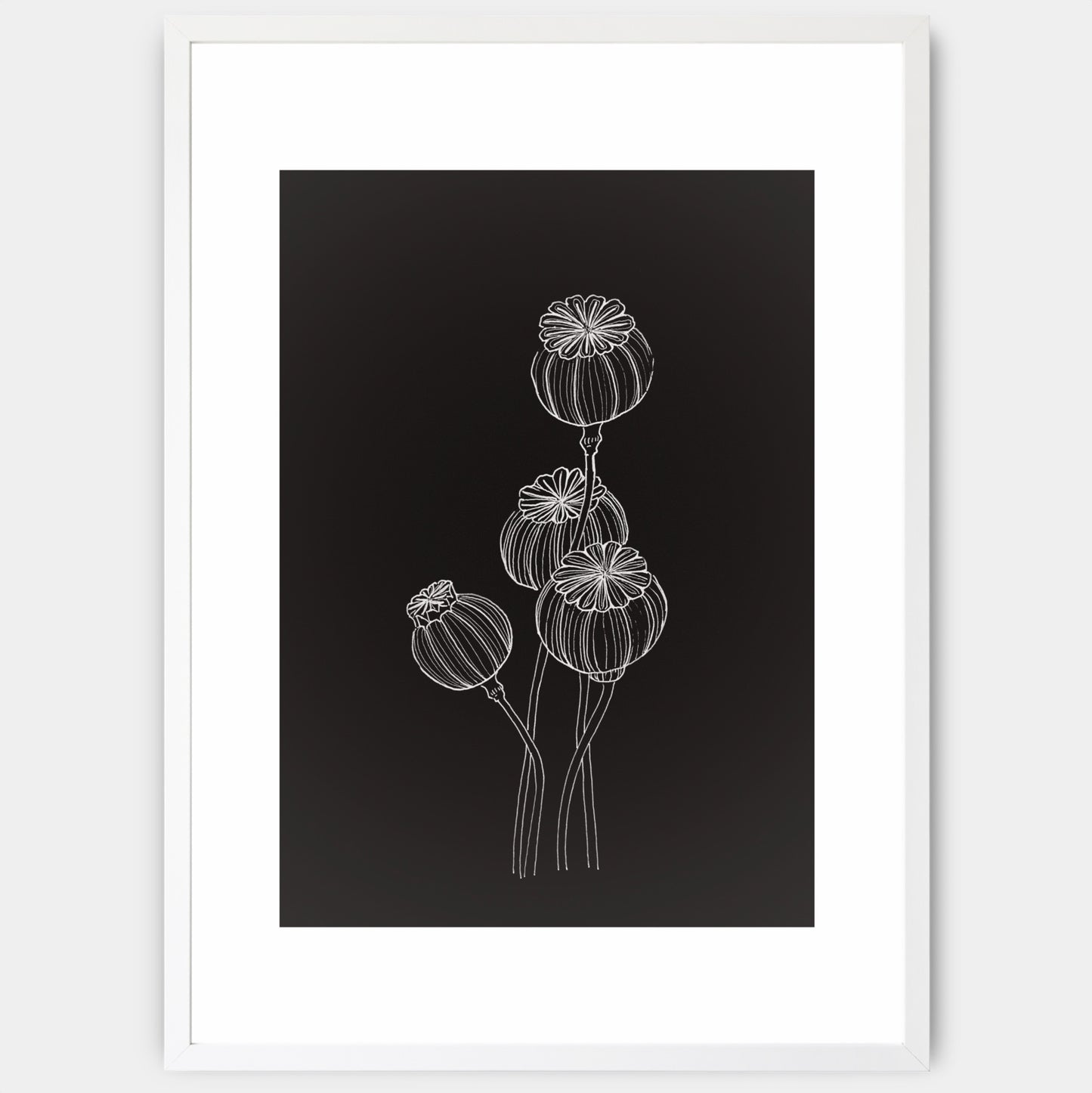 Poppy poster - painting