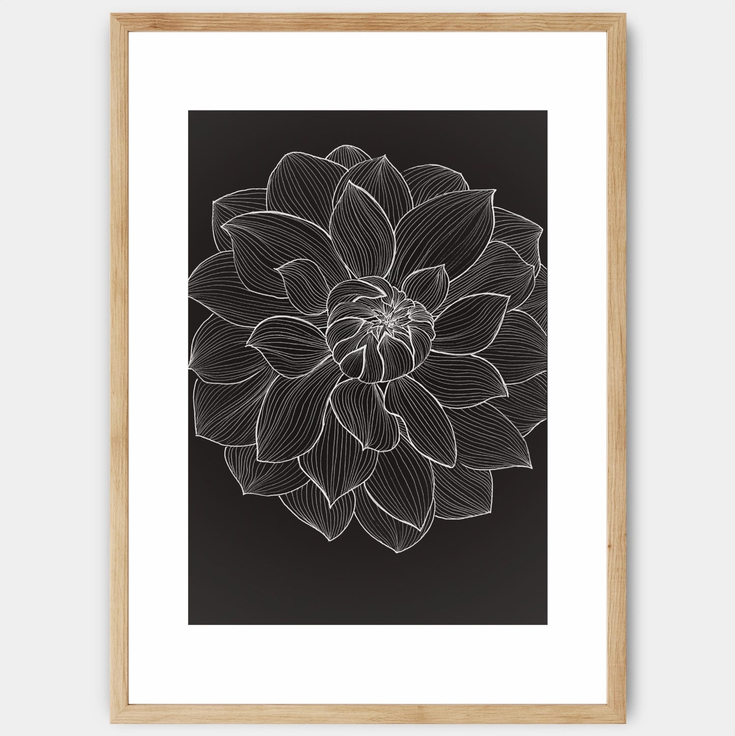 Peony poster - painting