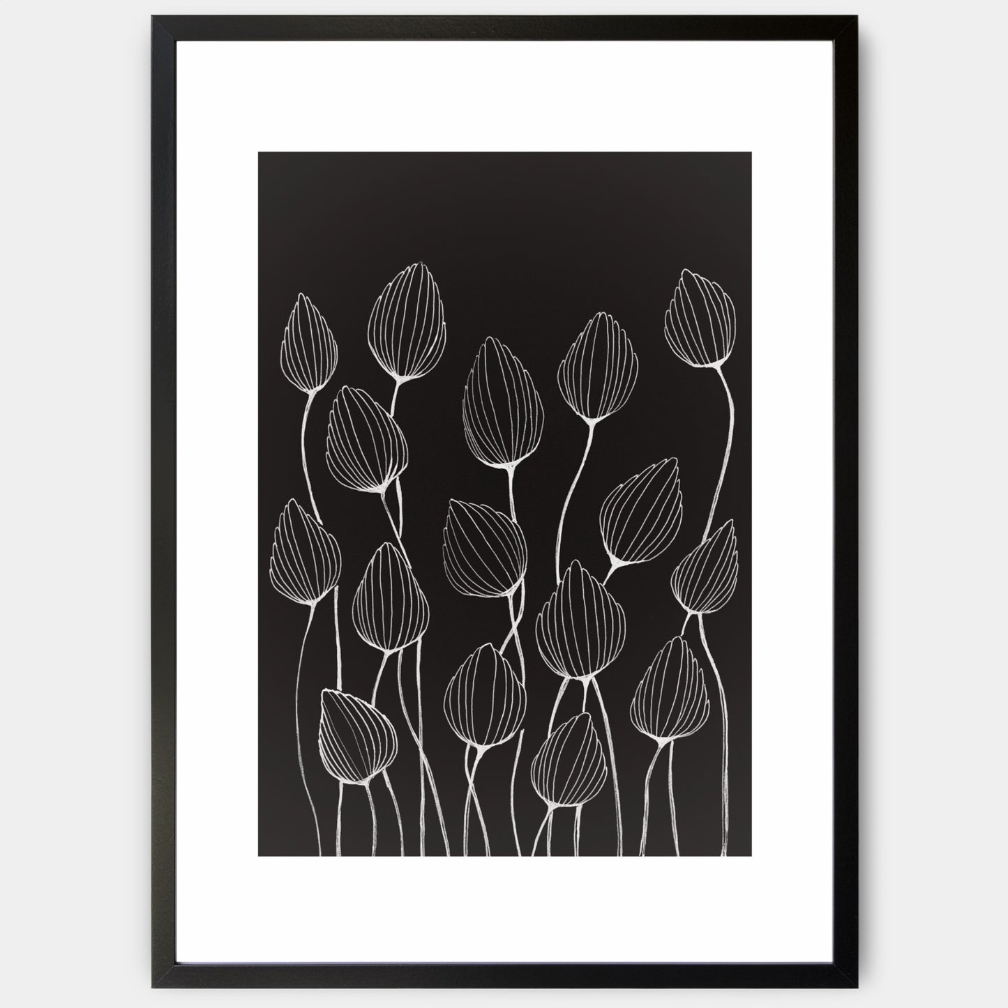 Flower Buds Poster - Painting