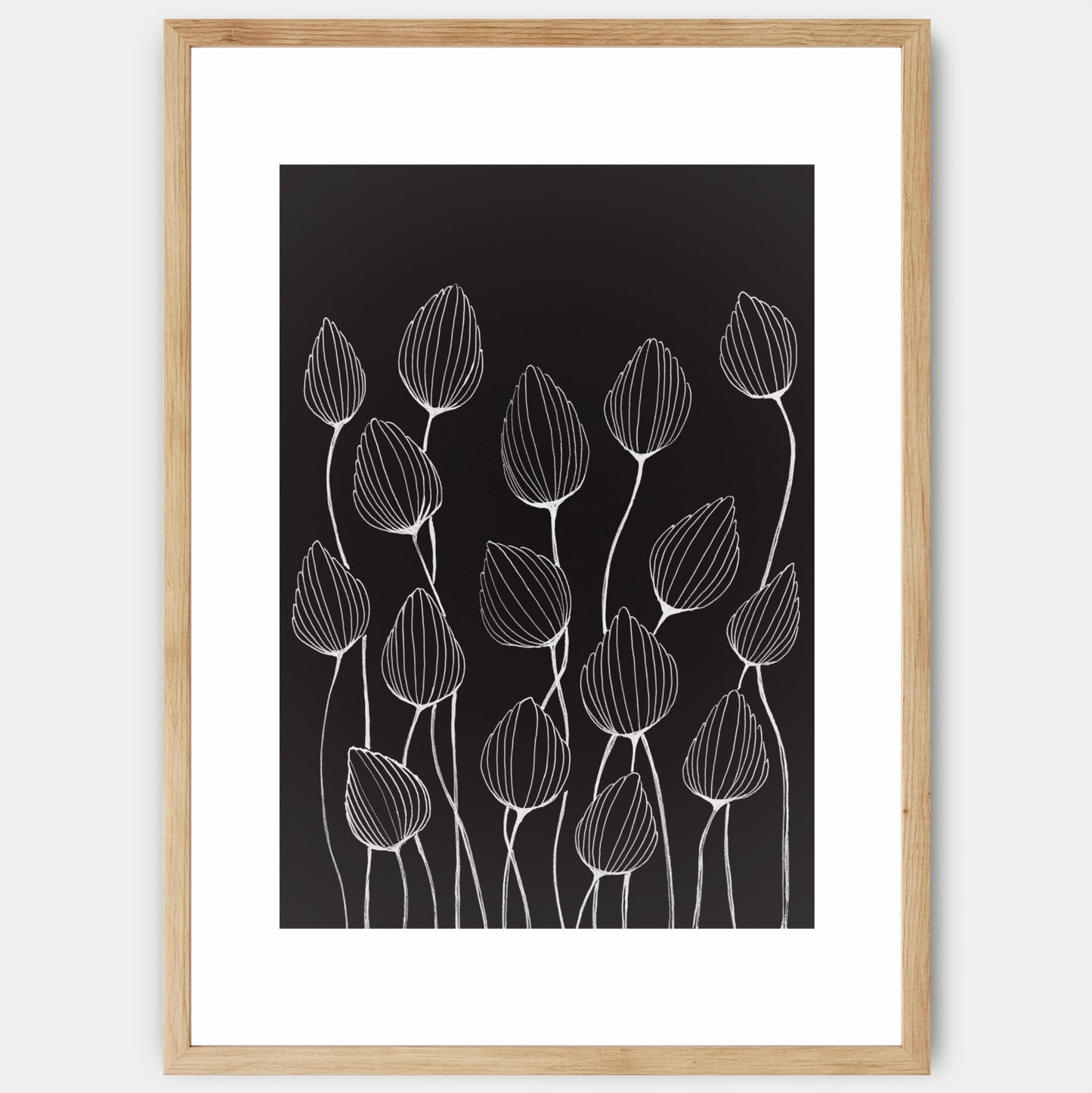 Flower Buds Poster - Painting