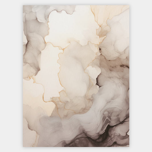 Abstract poster Neutral Waves No.1