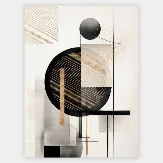 Abstract poster Harmony of abstraction