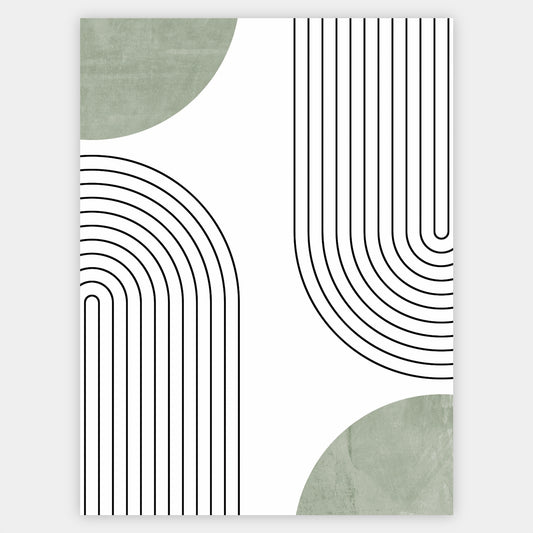 Boho Poster "Green" 2