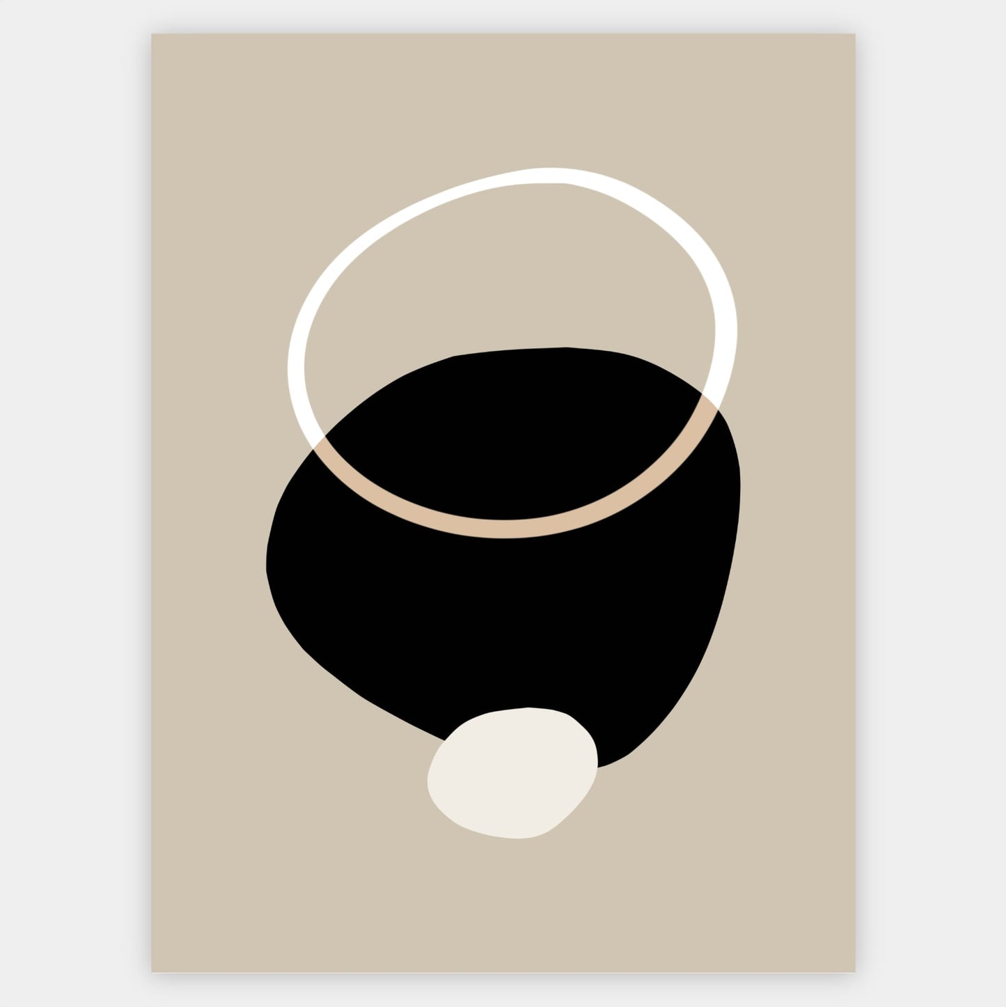 Boho Poster "Circles"