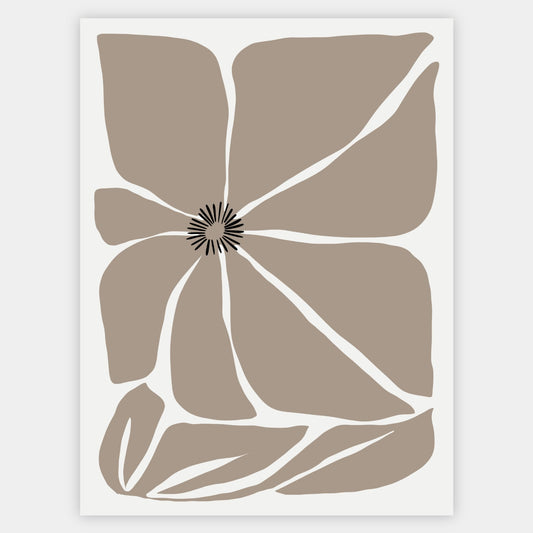 Boho Poster "Flower head" No. 2