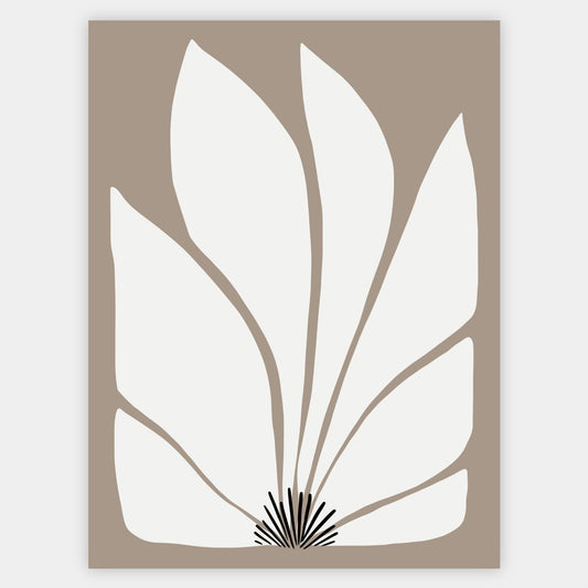Boho Poster "Flower head" No. 3