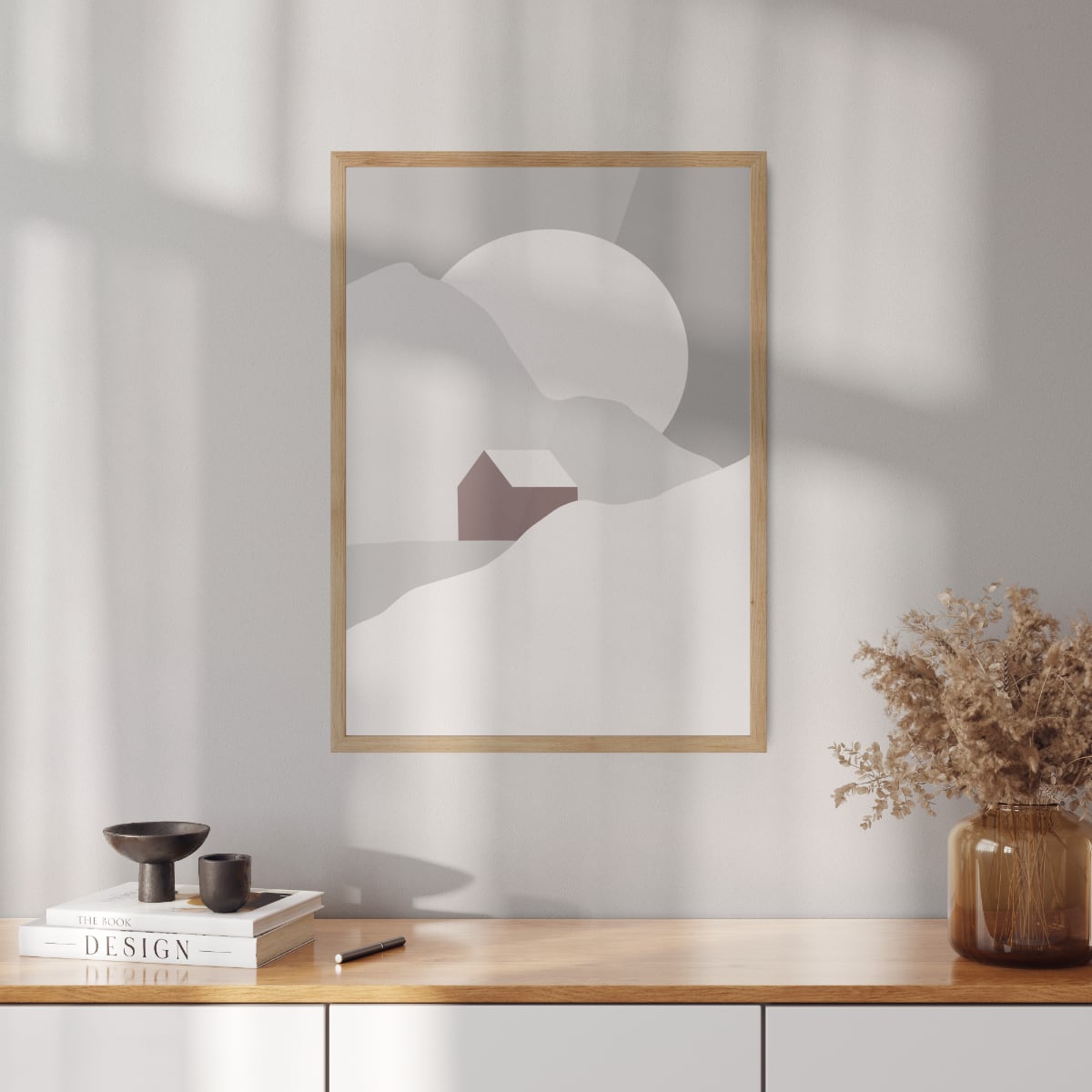 Boho Plakát "Winter landscape" No. 2