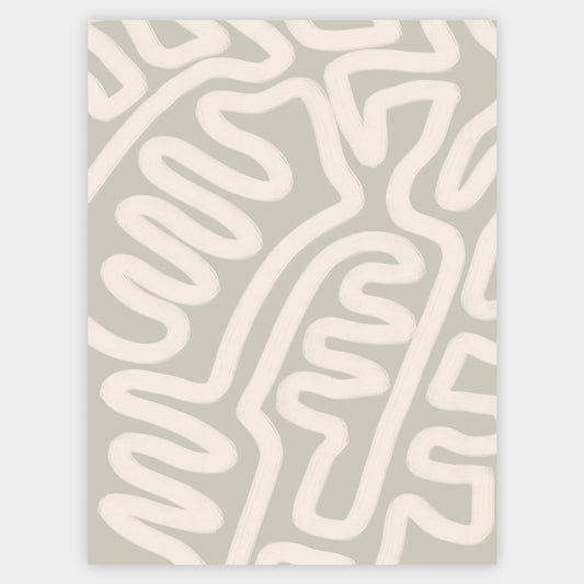 Boho Poster "Maze" No. 3