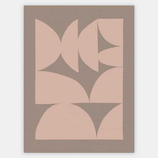 Boho Poster "Cardboard" No. 1