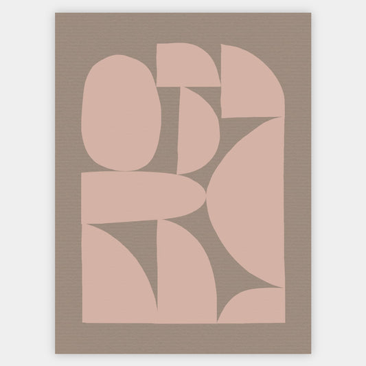 Boho Poster "Cardboard" No. 2