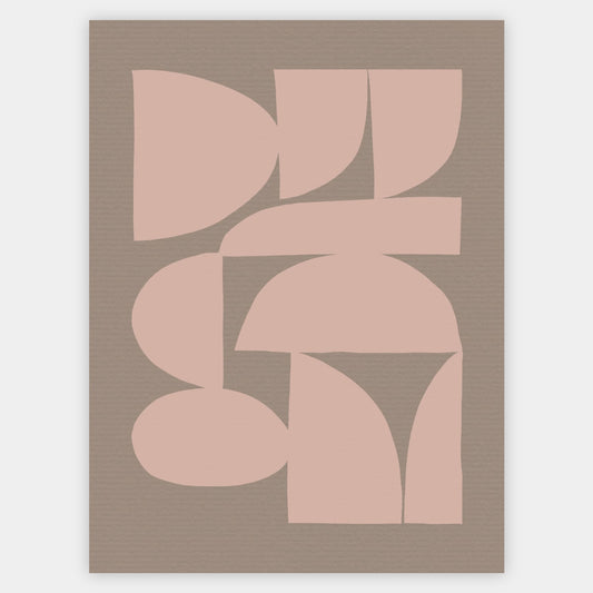 Boho Poster "Cardboard" No. 4