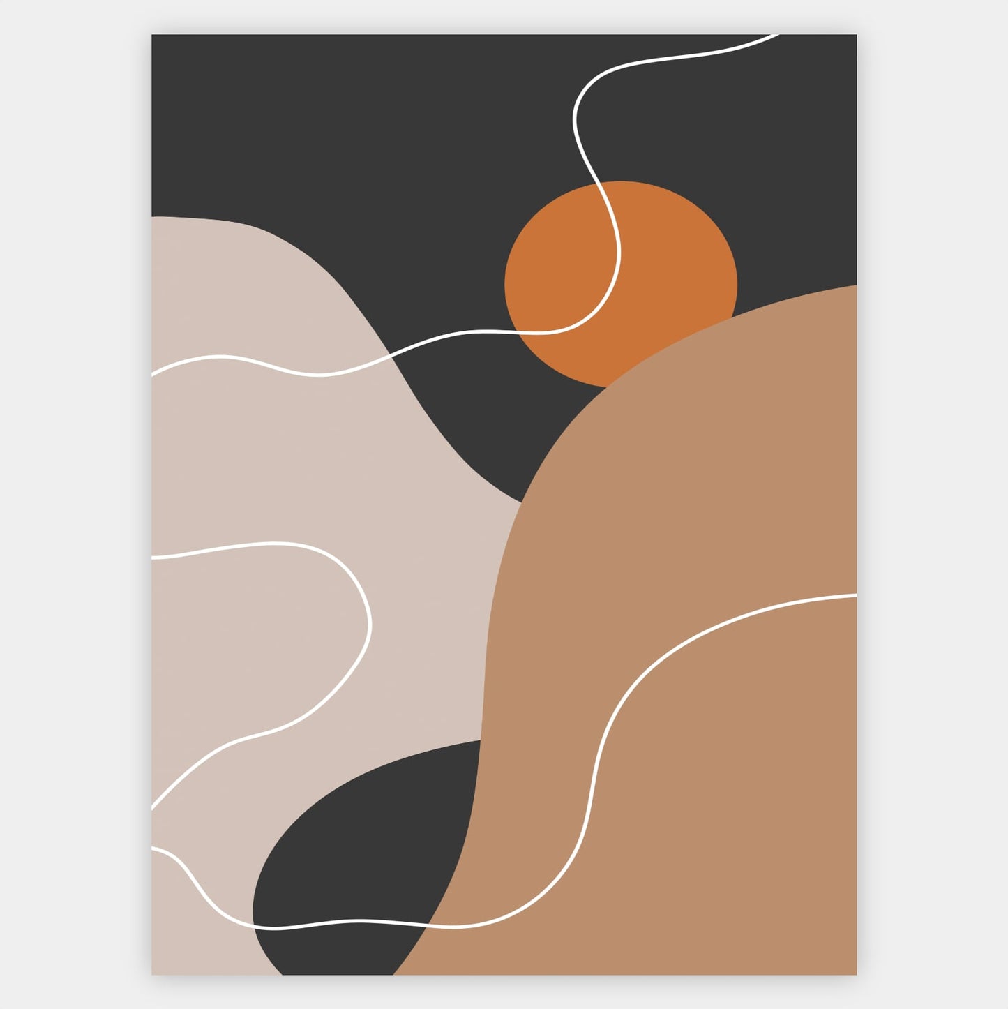 Poster "Sunny valley" No. 1