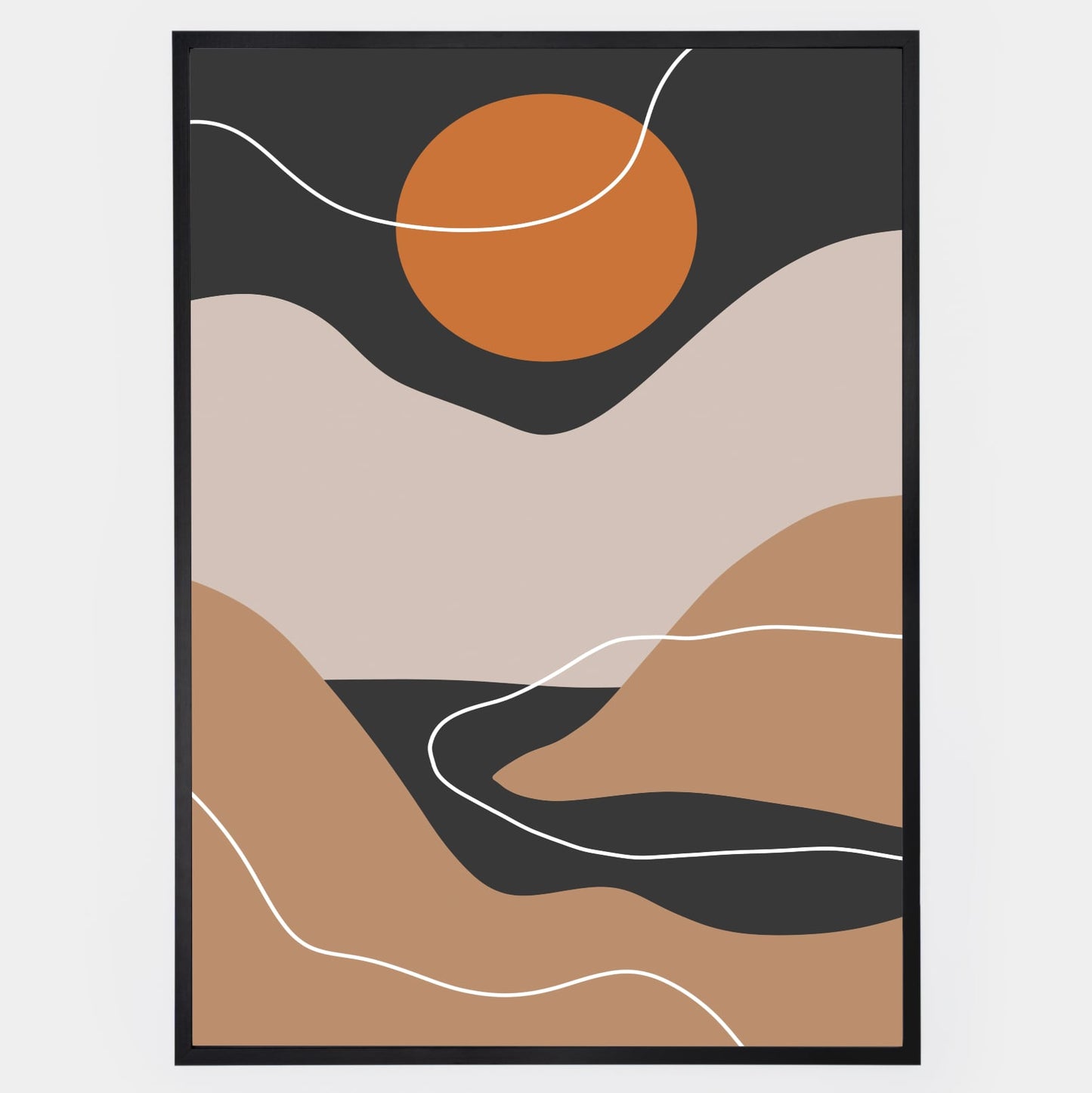 Poster "Sunny valley" No. 2