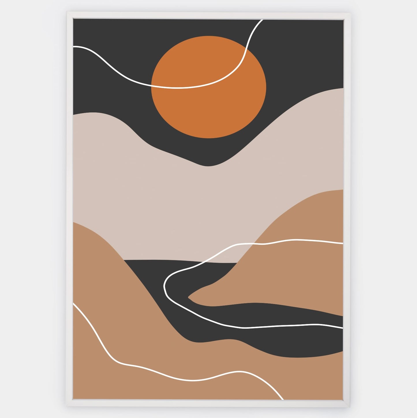 Poster "Sunny valley" No. 2