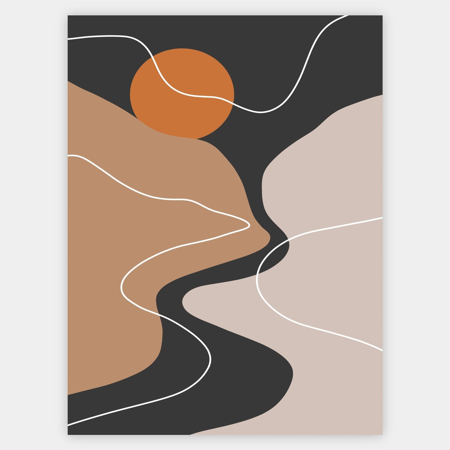 Poster "Sunny valley" No. 3